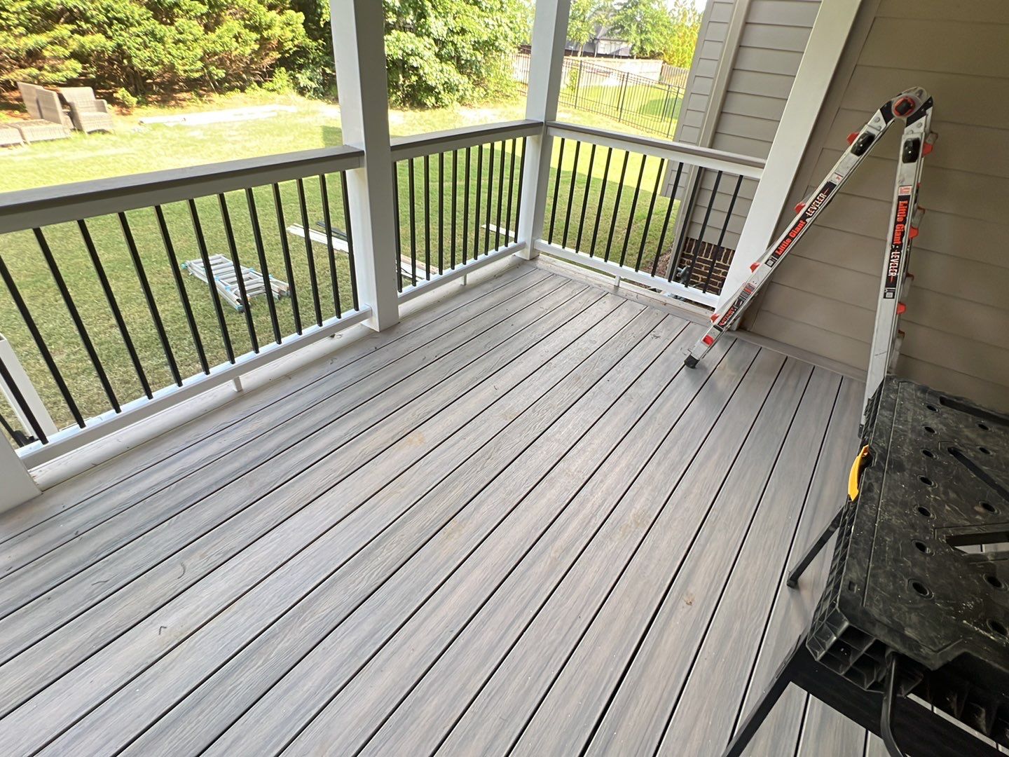 Tiffany Estates - Composite Deck Installation  by Pillar and Pine