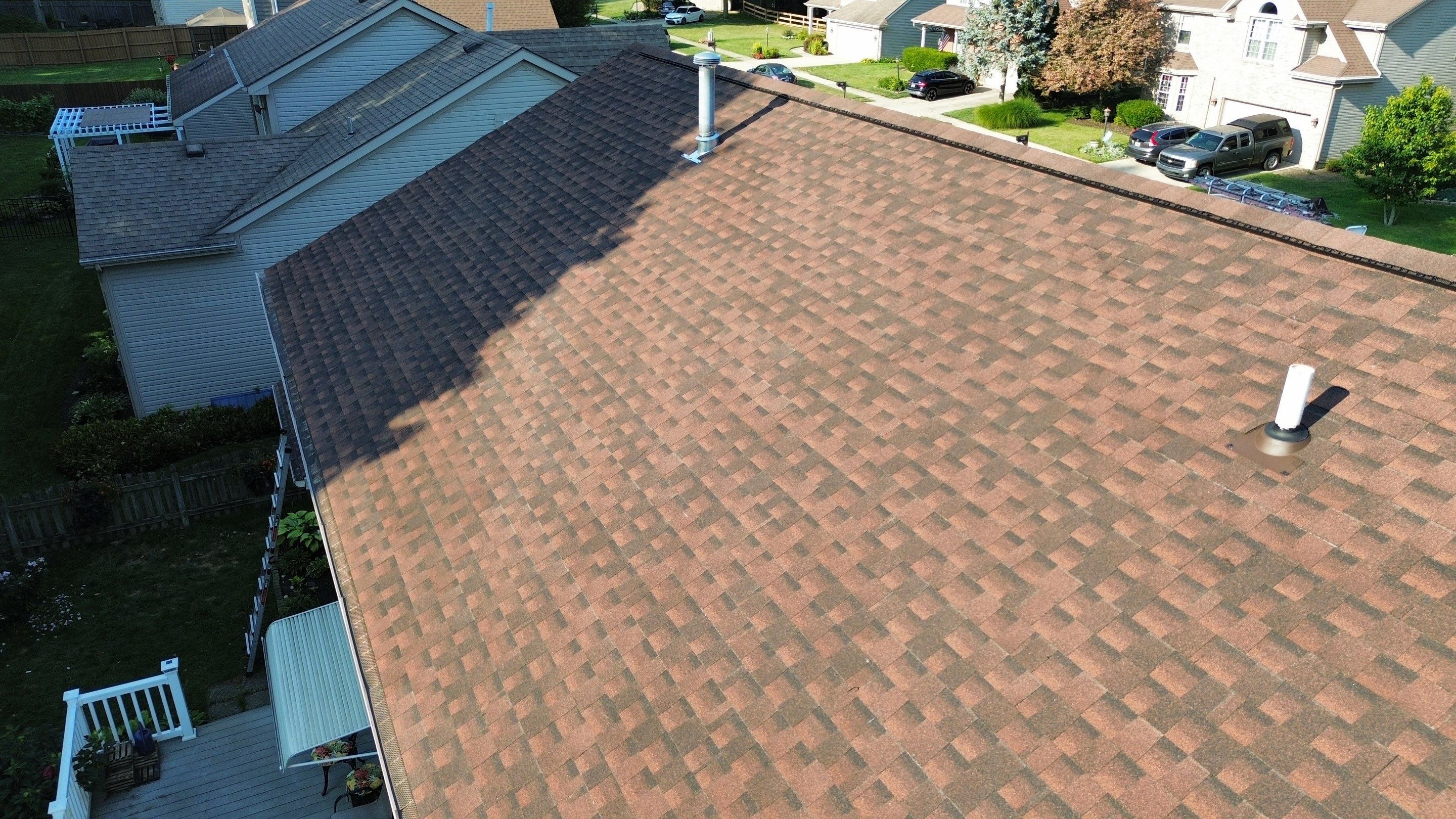 Residential Roofing Installation using Timberline HDZ Shingles - Hickory by RoofX 