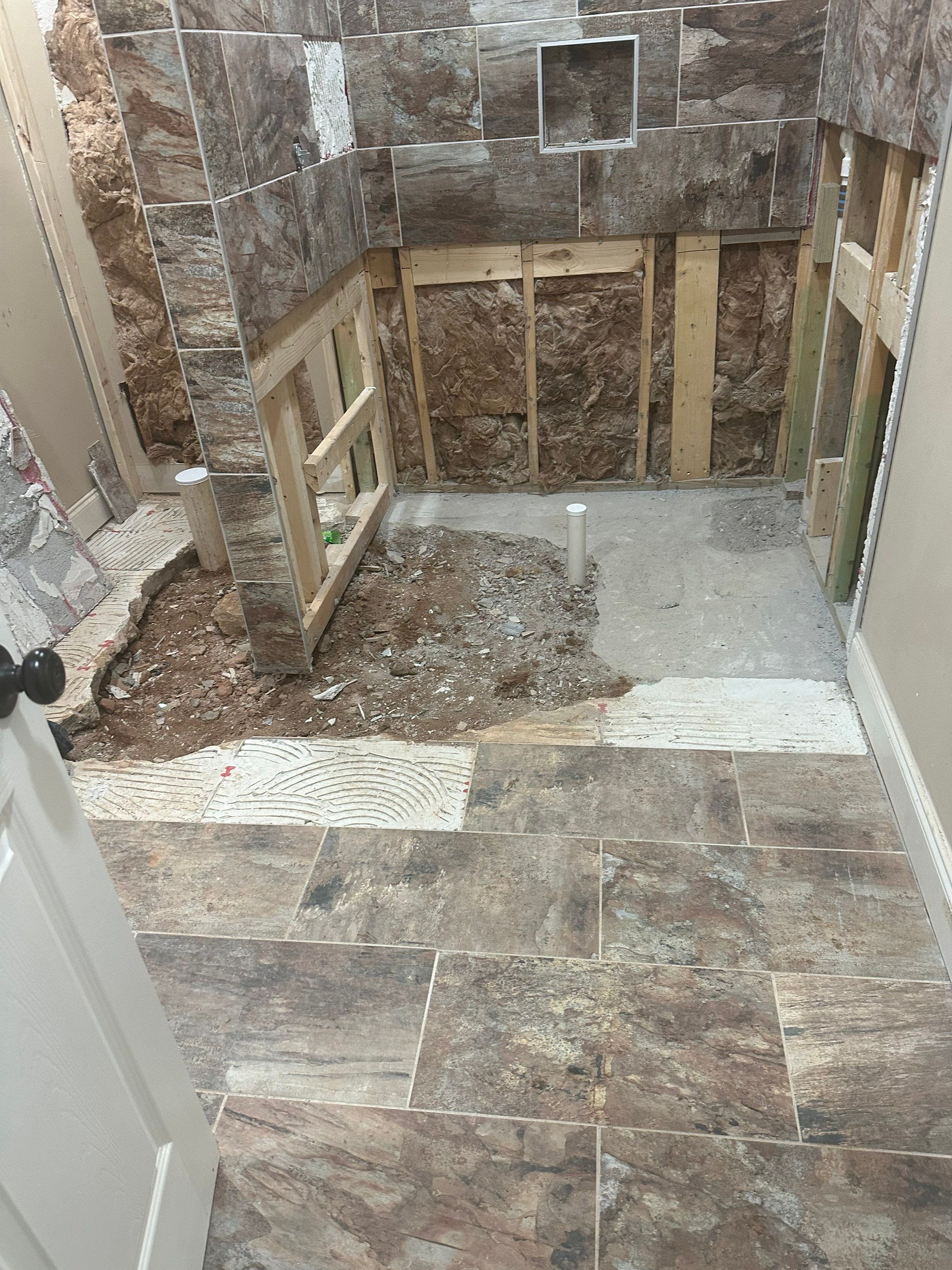 ADA roll in shower in Lawrenceville by Baxter Professional LLC