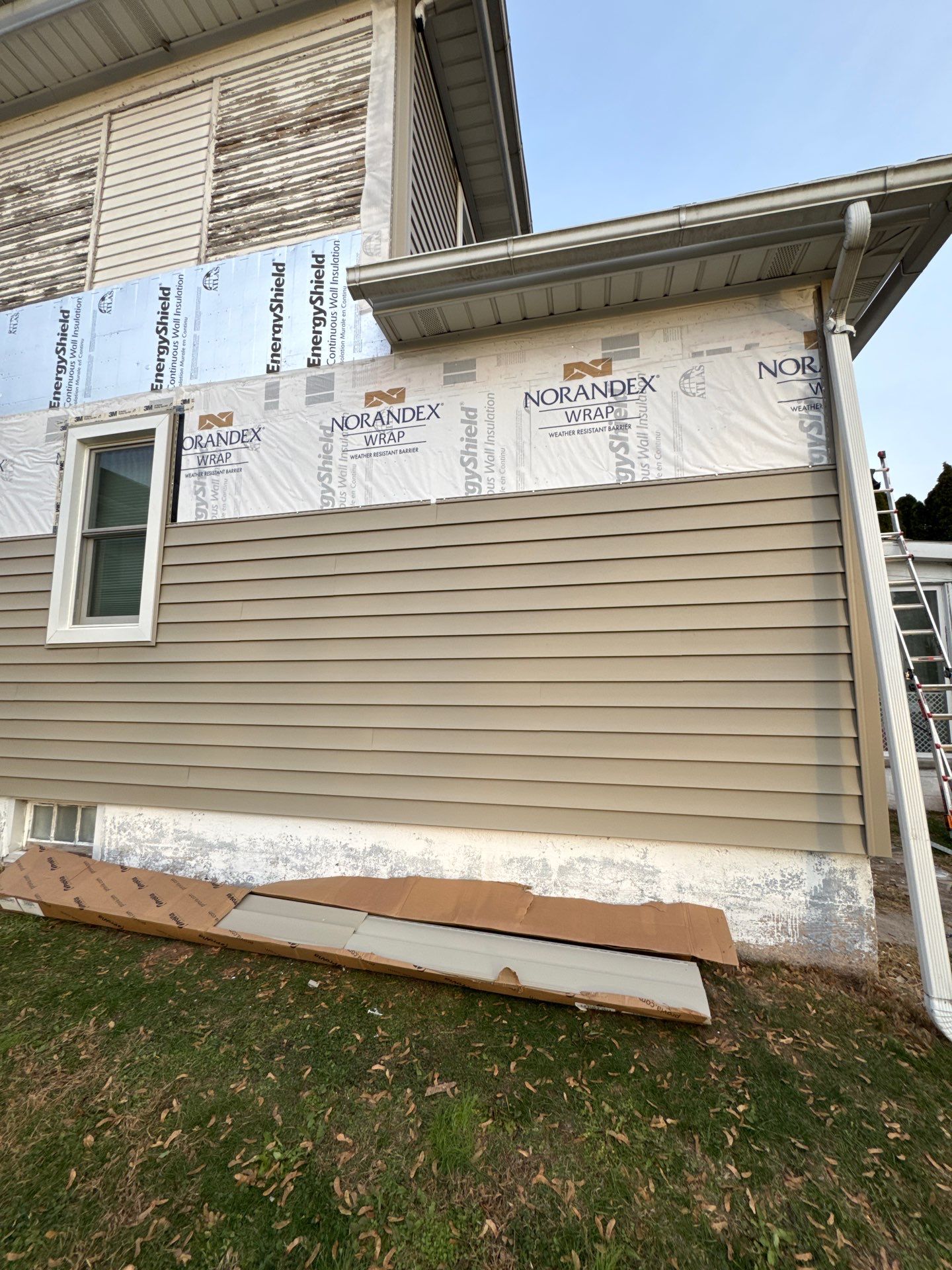 Vinyl Siding and Gutter Replacement in Hegins by Esh Builders