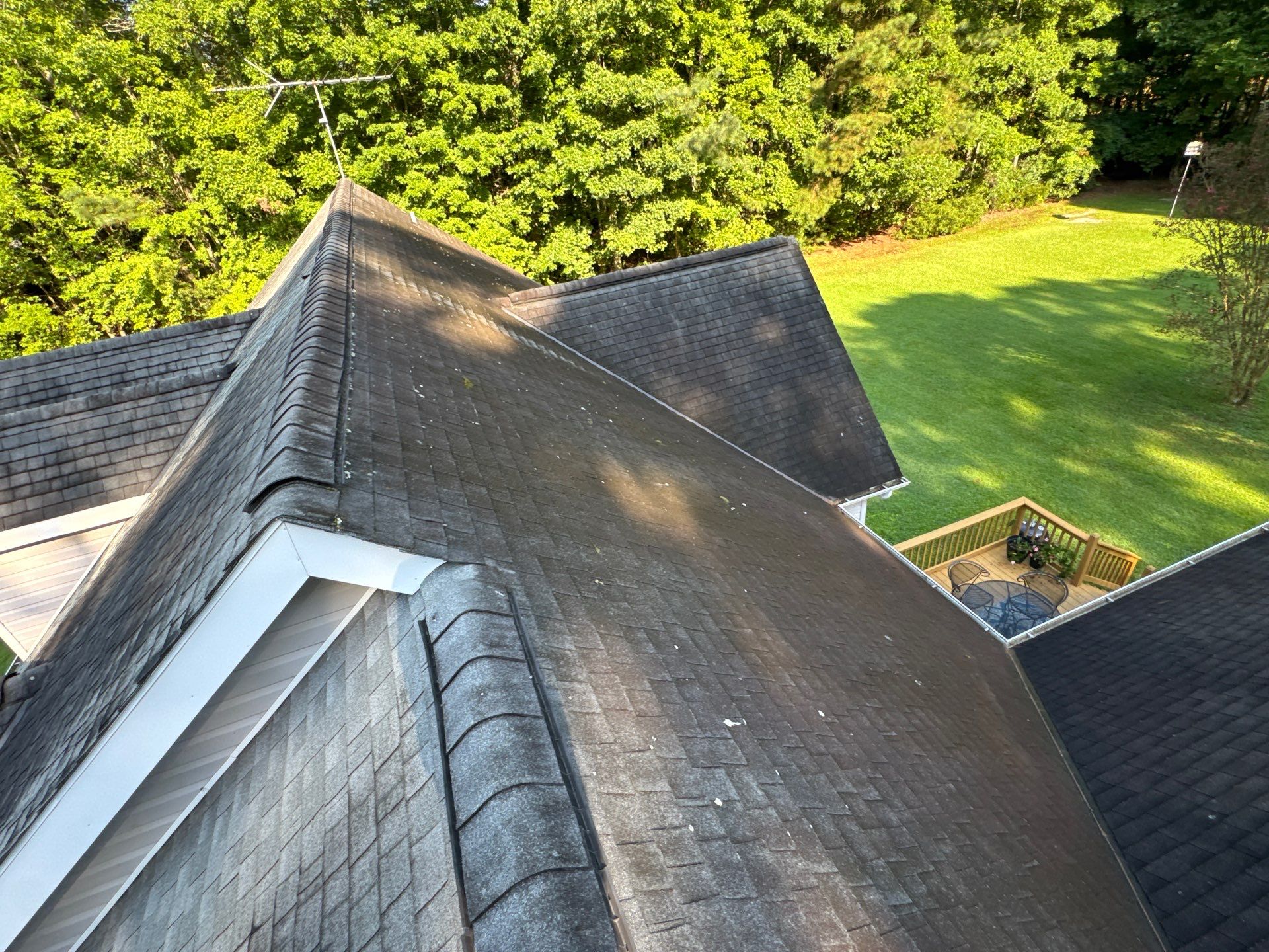 Architectural Shingle Roof Replacement for Multi-Gabled Home in Mathews by Cade Construction