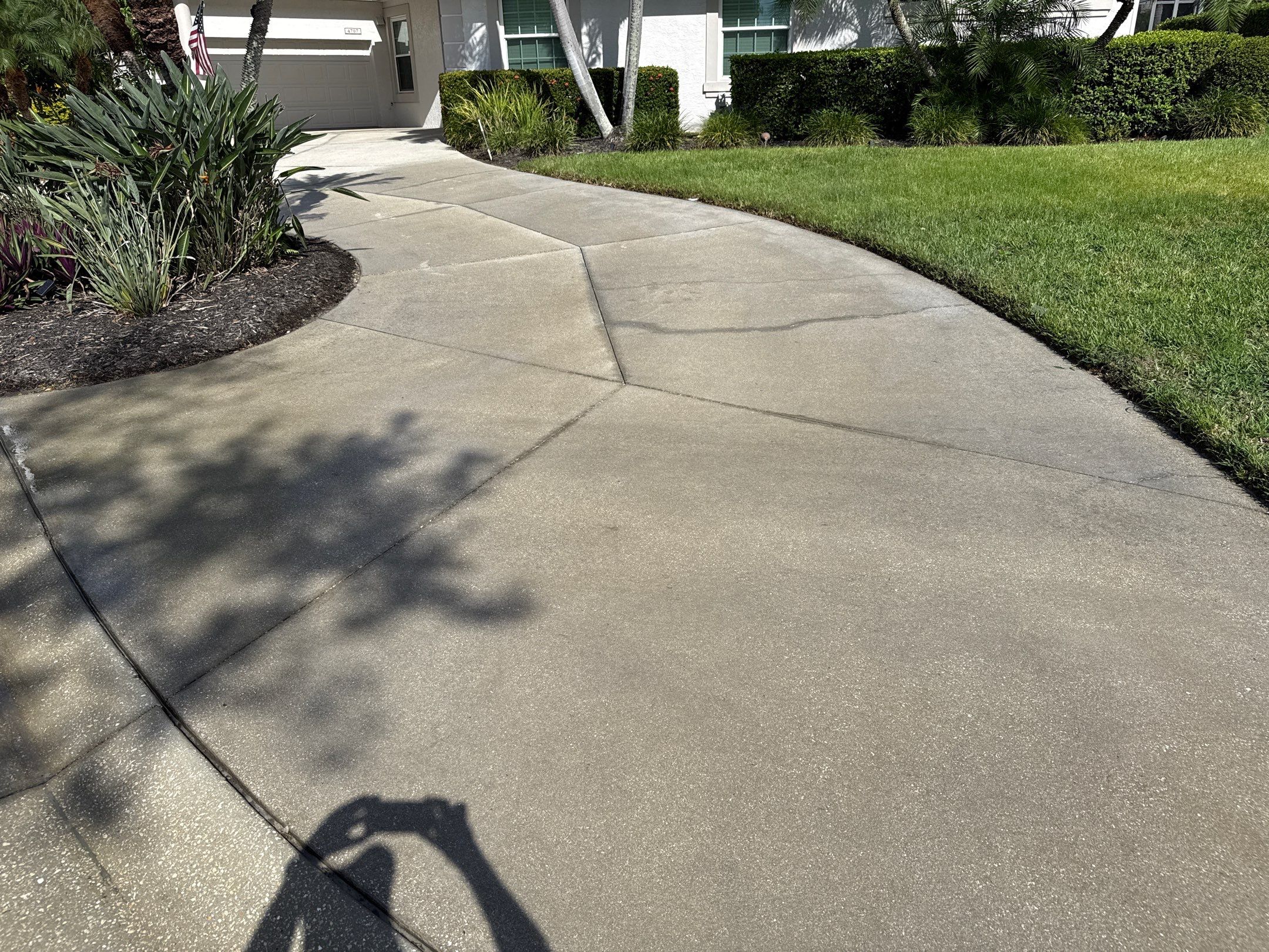 Driveway Cleaning at The Inlets Bradenton by Sunshine AquaWash