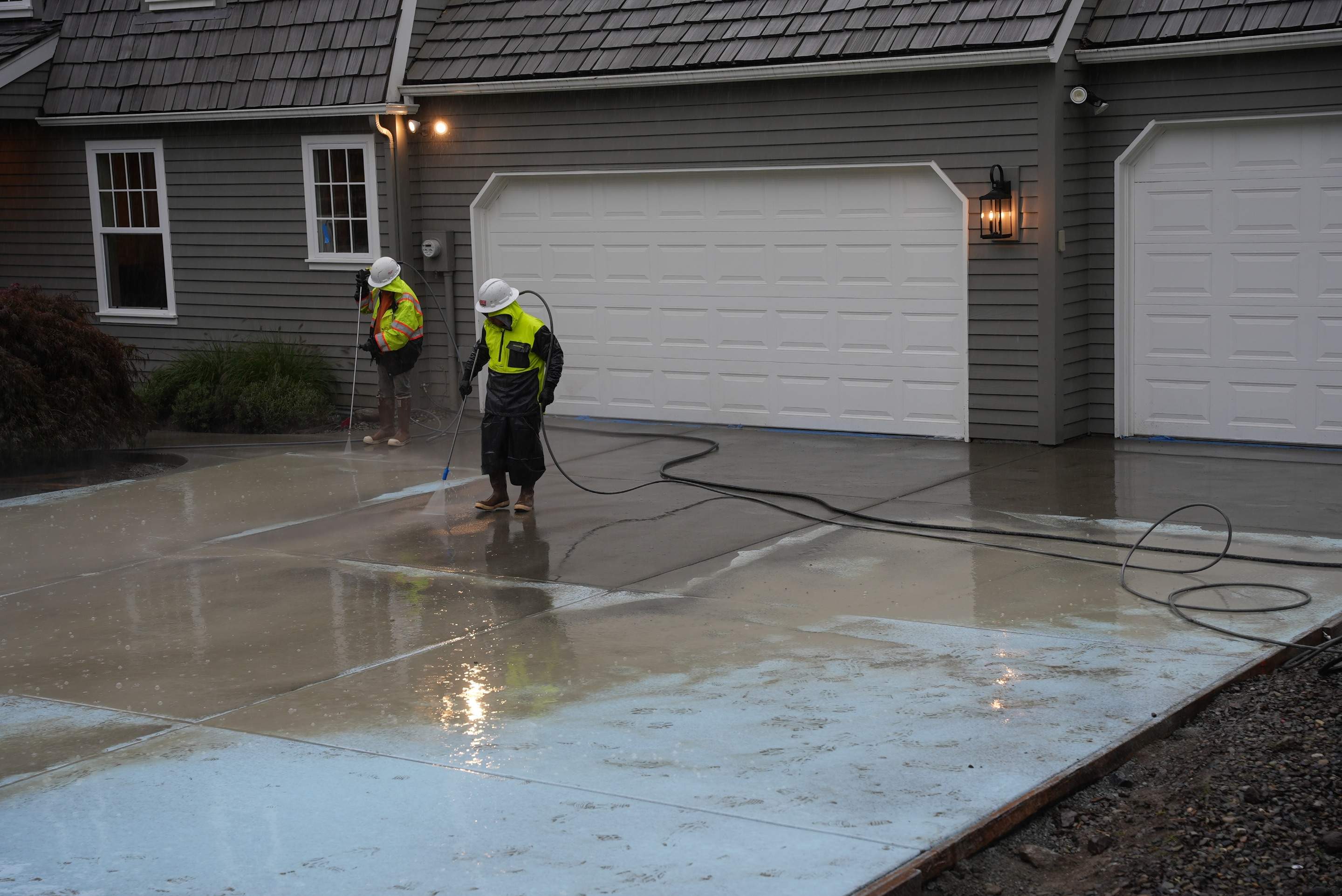 Sand Finish Concrete Driveway & Power Wash | Woodinville  by Jireh Asphalt & Concrete Inc 