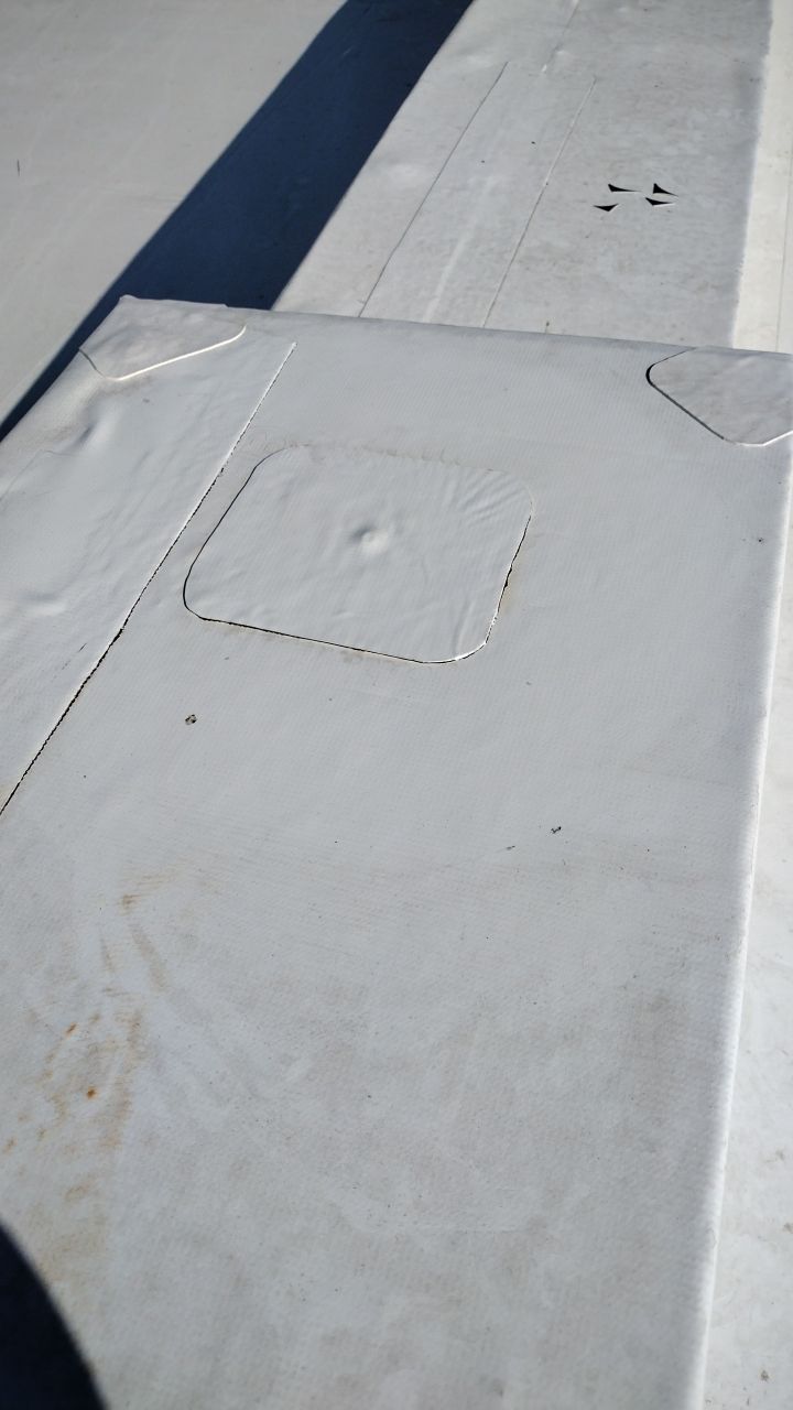 Commercial Roofing Installation in DeQueen, AR, using 50 mil PVC by Hostetler Roofing