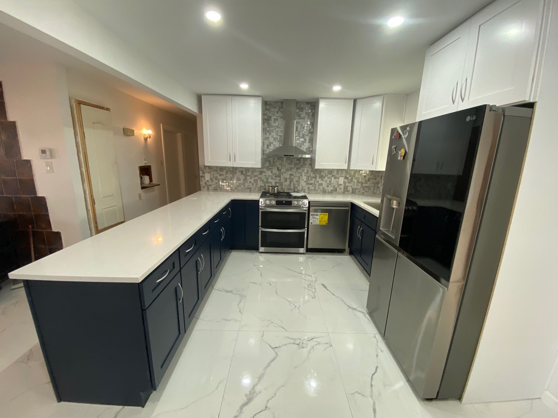 Kitchen Remodel using nyg cabinets  by SC Remodeling