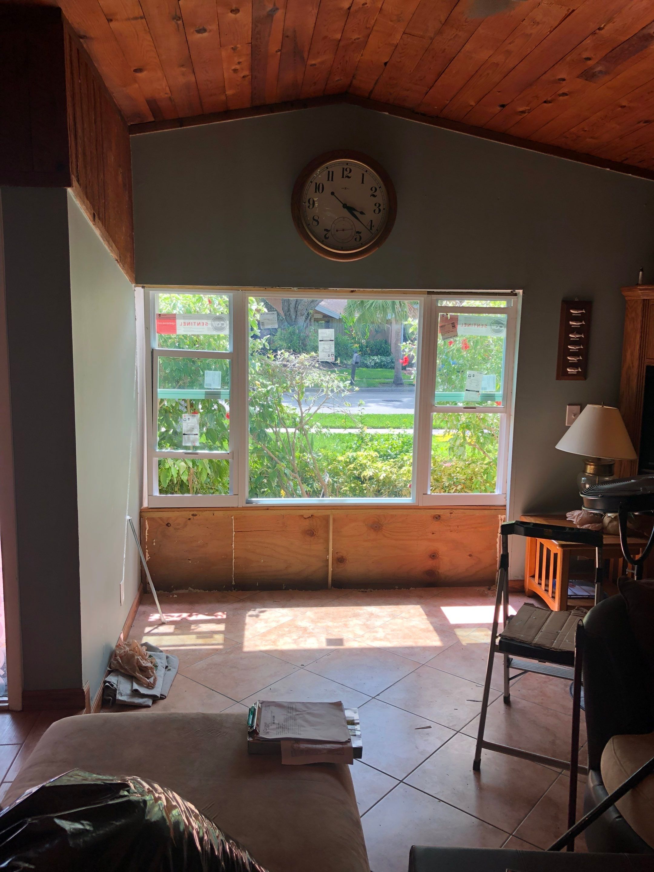 Impact Window Installation & Sliding Glass Door to Window Conversion – Coconut Creek, FL by The Door Doctor of South Florida, Inc.