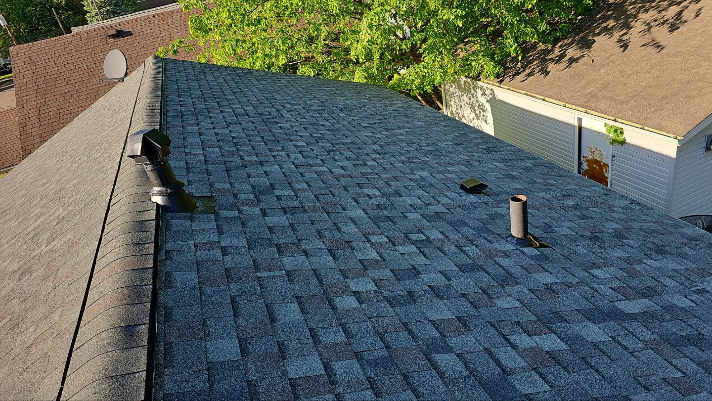 Atlas Pinnacle, Color, Summer Storm, Drip Edge, Color, Black by Eagle Eye Roofing