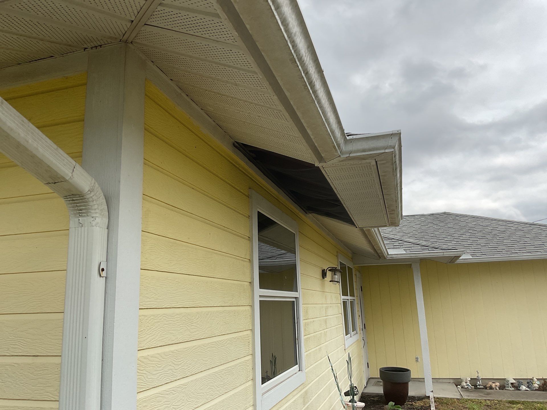 Soffit Installation in Cape Coral FL by Gutter Professors