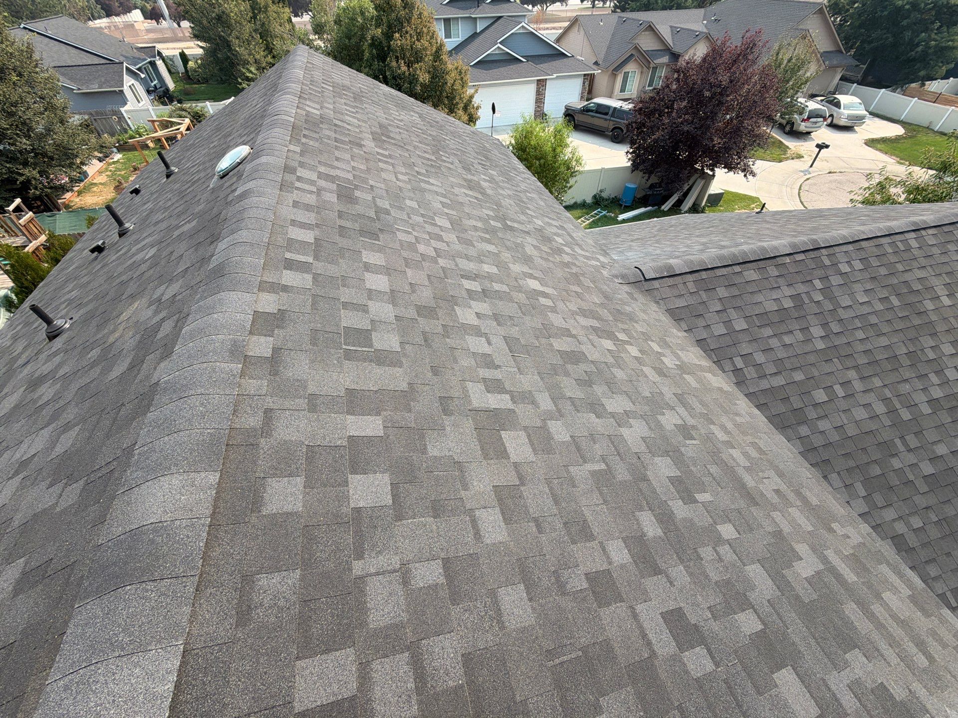 Asphalt Architectural Shingle Roof Replacement in Meridian, Idaho by Olive Roofing