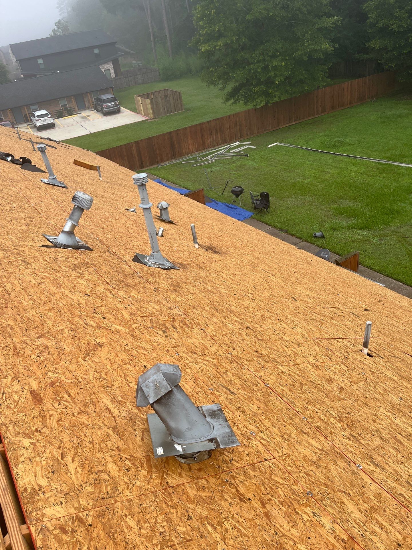 Commercial Roofing Installation using Malarkey Vista Impact Resistant by Roof Concepts Construction
