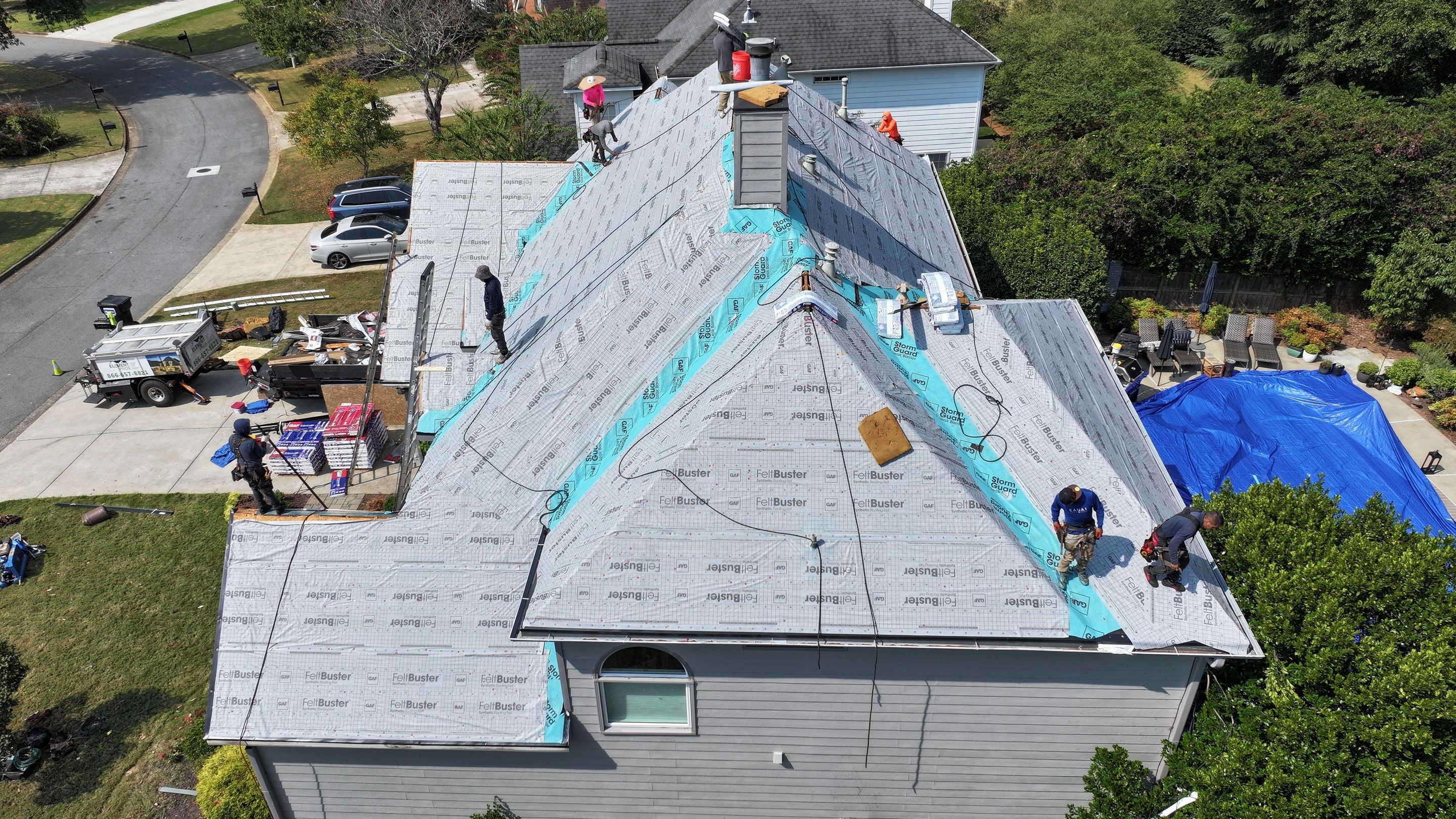 GAF Timberline HDZ in Appalachian Sky by Element Pros Roofing, LLC