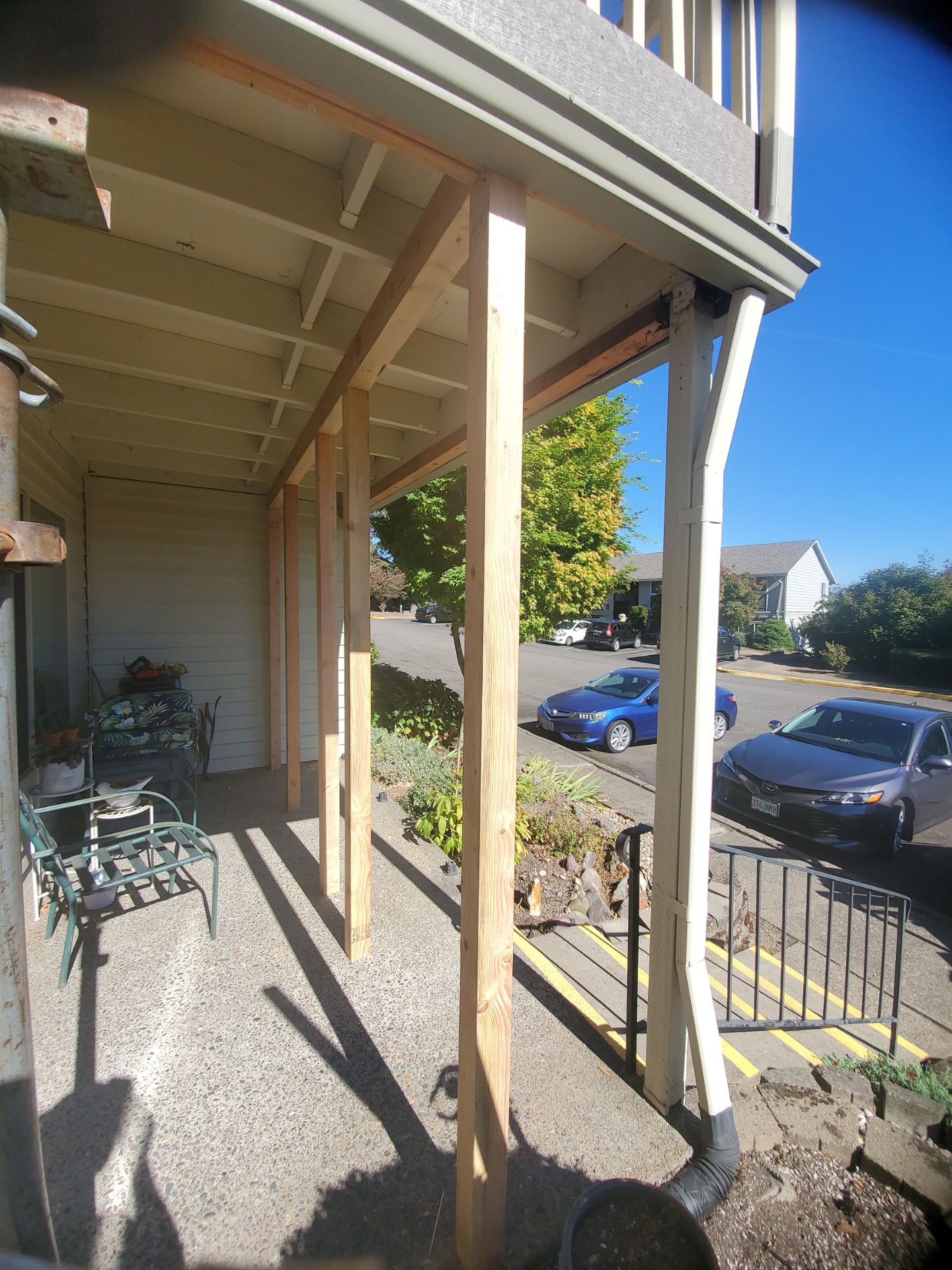 Deck Repair using Beams by Construction Now LLC