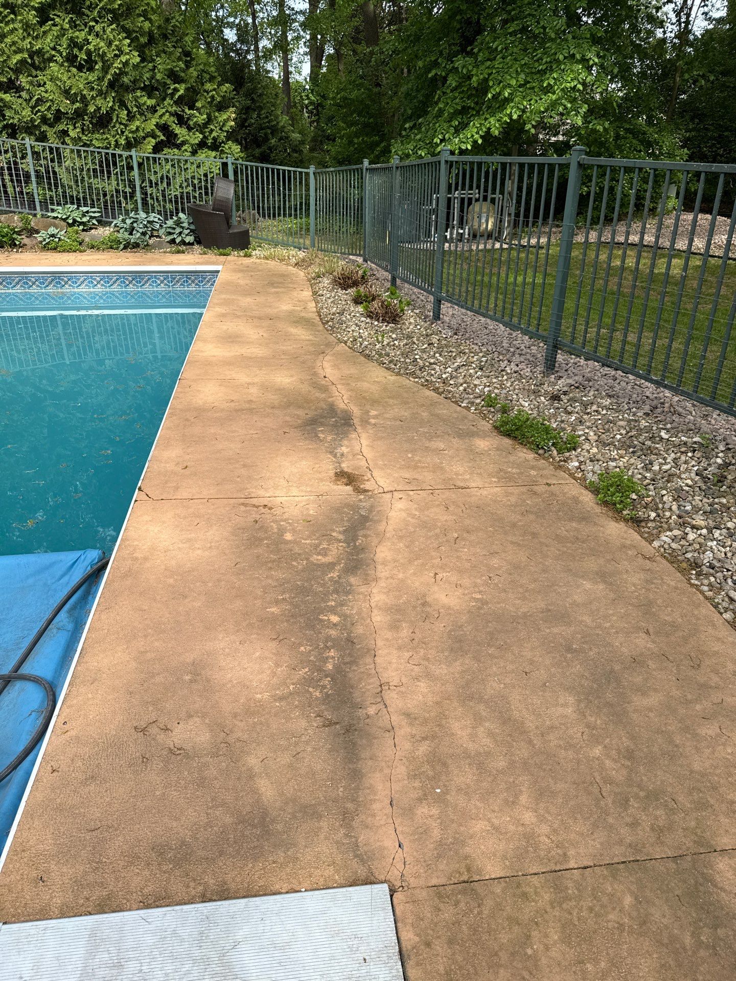 Pool Deck Cleaning by Shulla Exterior Cleaning
