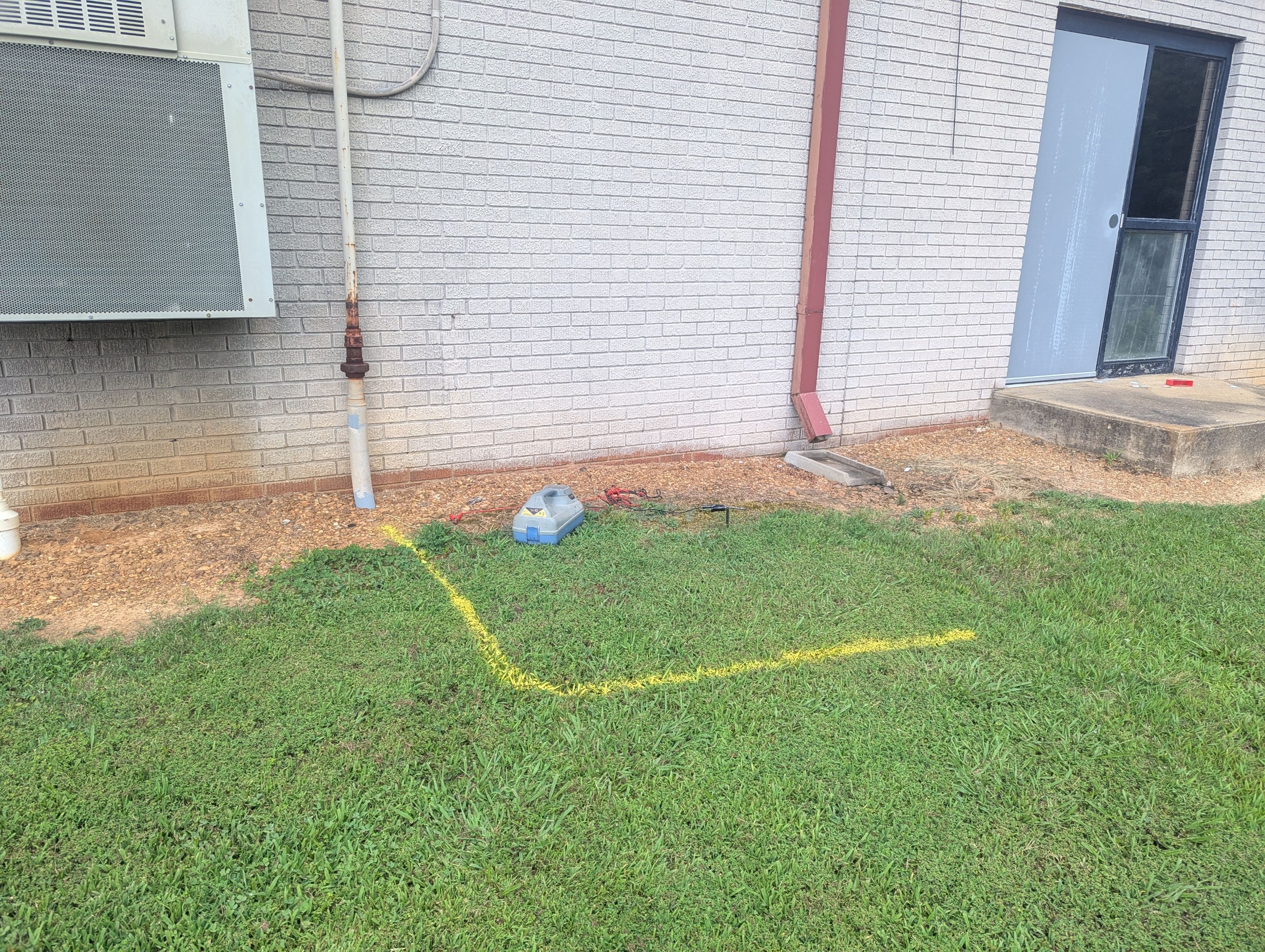 Utility Locate and GPR (School Project) by Alsip Locating Service, LLC