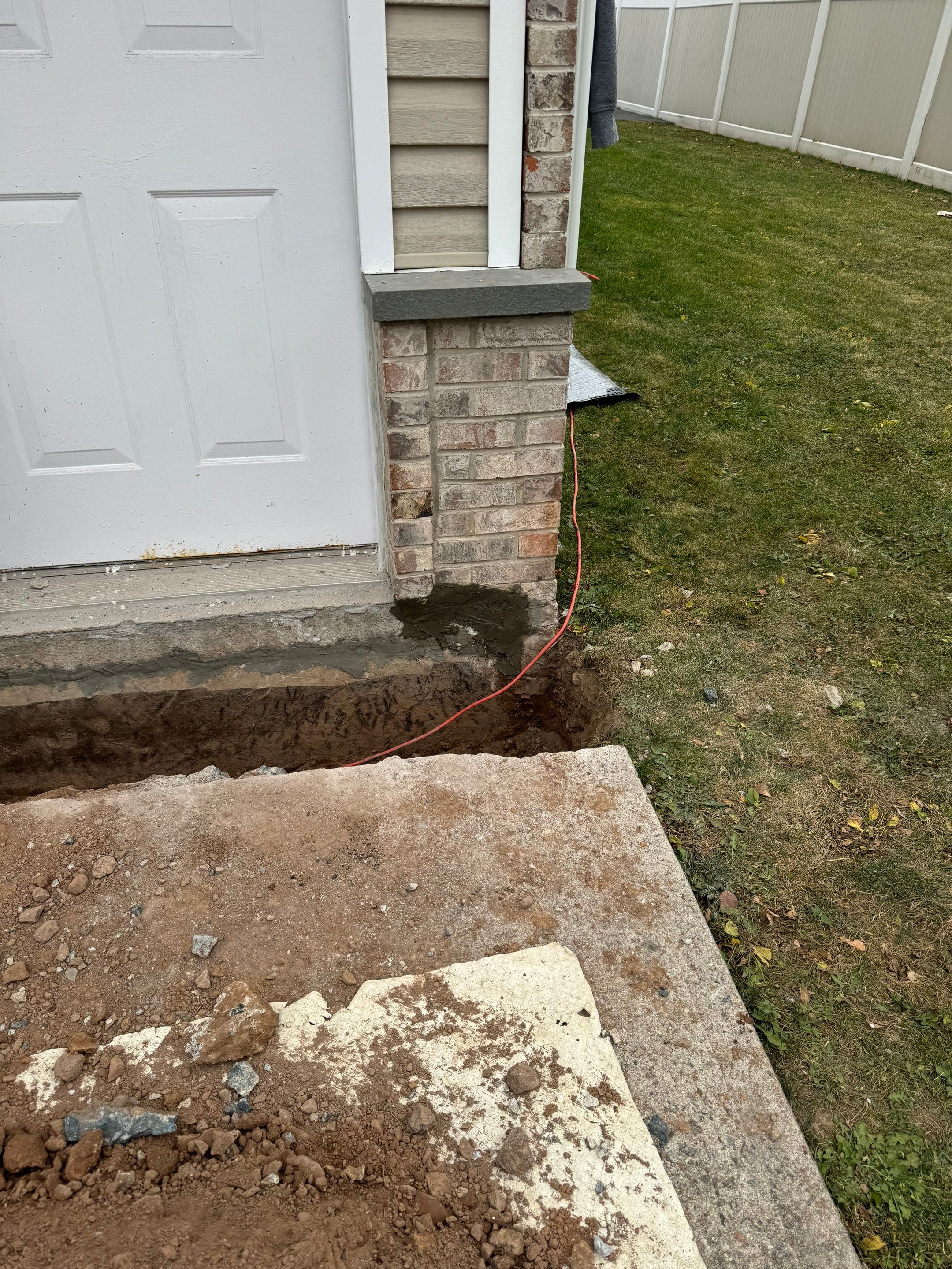 Exterior Spee-D Drain and Waterproofing by Pure Service Pro, LLC 