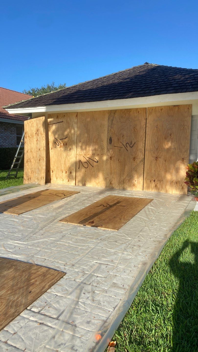 Residential Roofing Installation using 1" Nail strip metal roof by BLUES BROTHERS ROOFING