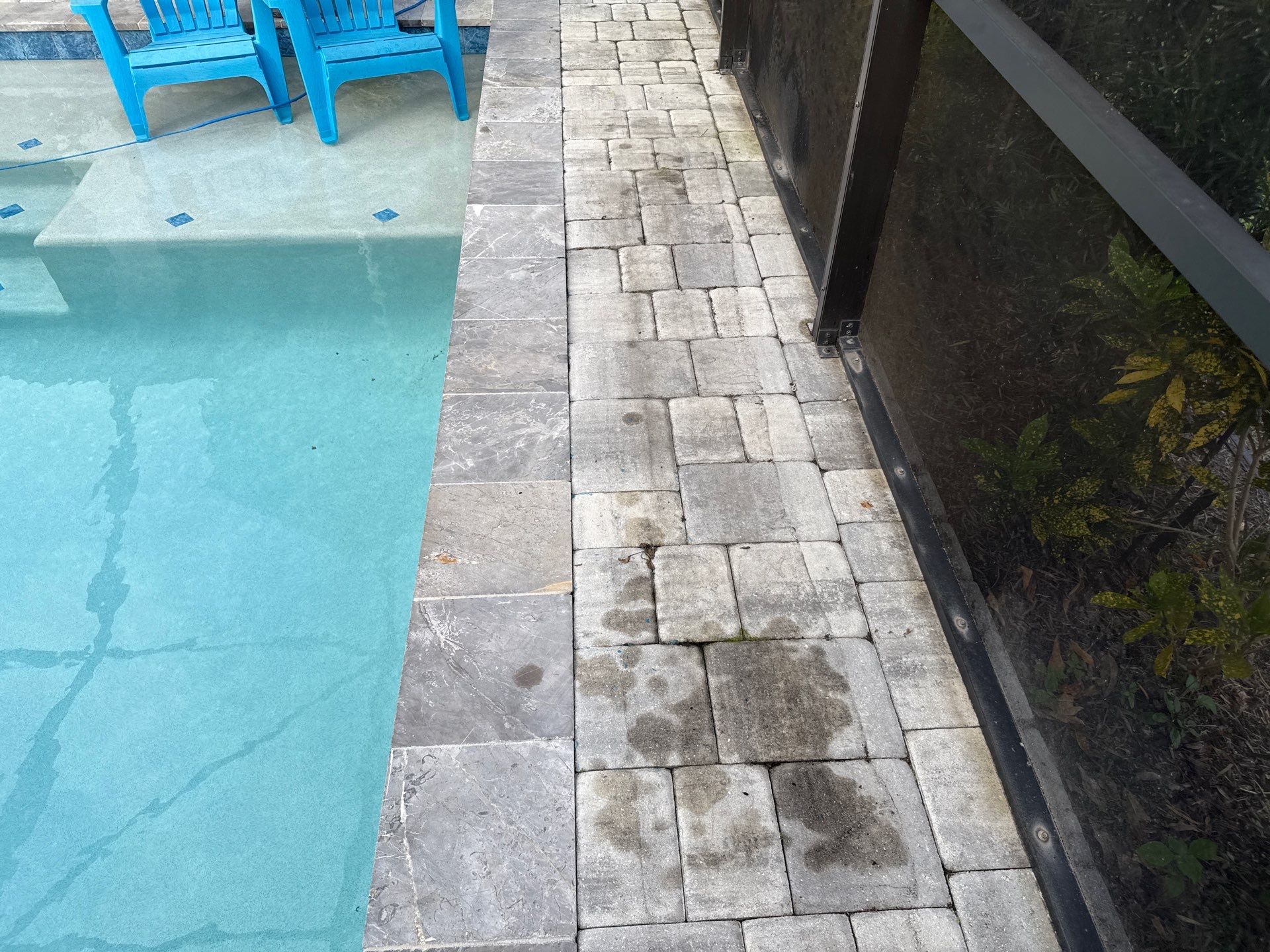 Paver Pool Deck & Screen Enclosure Cleaning – North River Ranch, Parrish, FL by Sunshine AquaWash