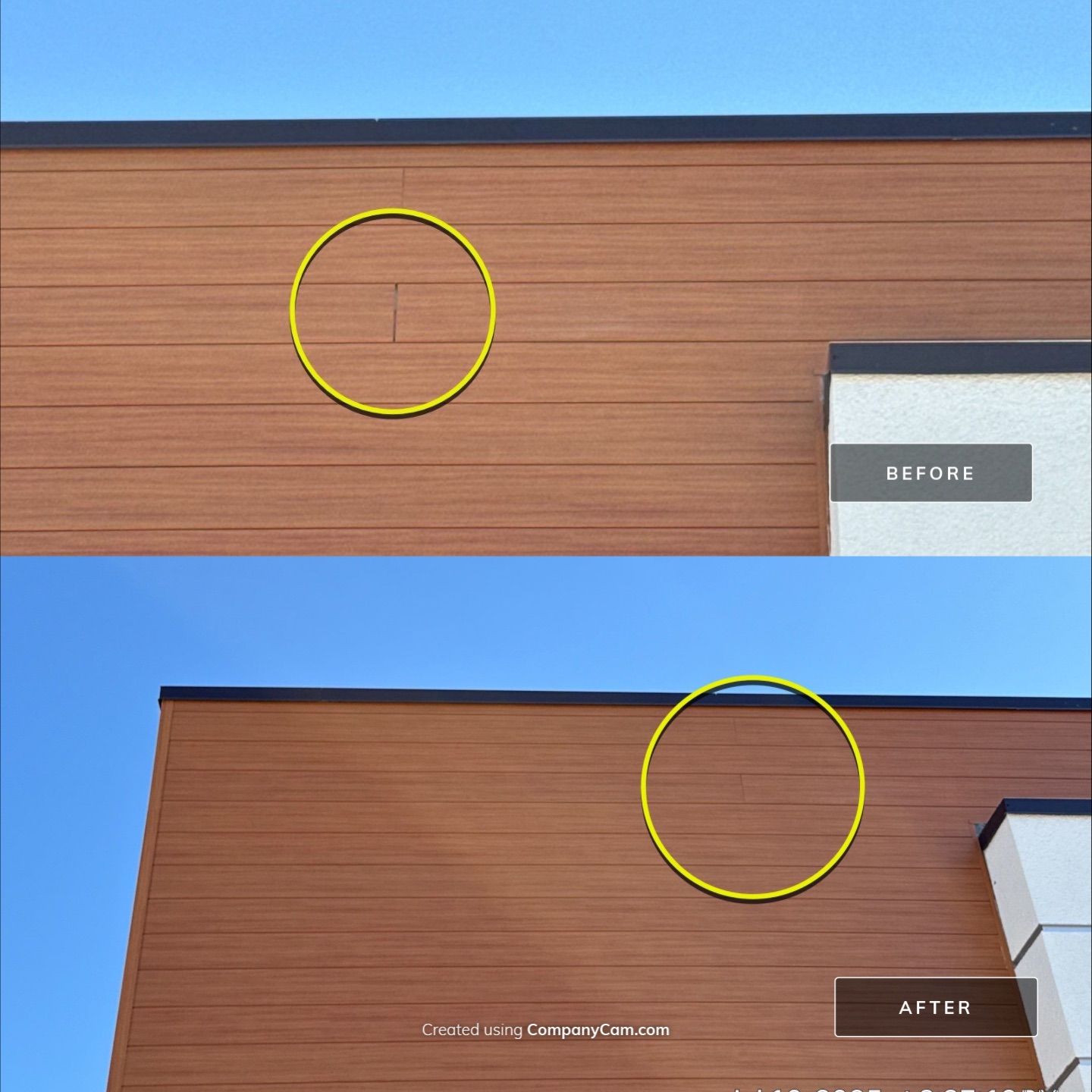 Long board V-Grove  by New Era Siding Inc 