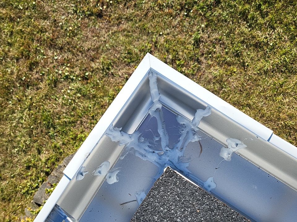 Gutter Installation using K-Style Seamless Gutters by Gutter Professors