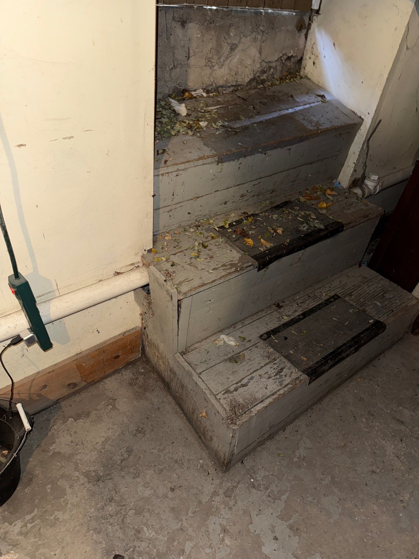 basement steps in jamaica plain by CabralCarpentry & Painting LLC