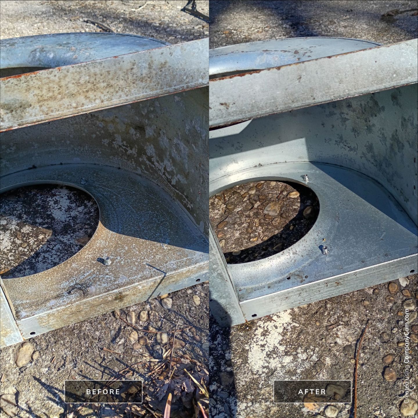 Project in Columbus by Voyager Air Duct Cleaning