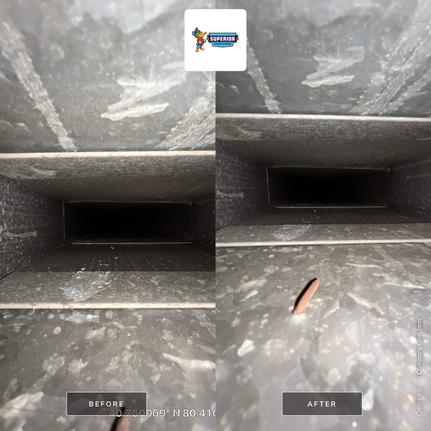 Air Duct Cleaning With a Vacuum Truck in Beaver Falls, PA by Superior Air Duct Cleaning