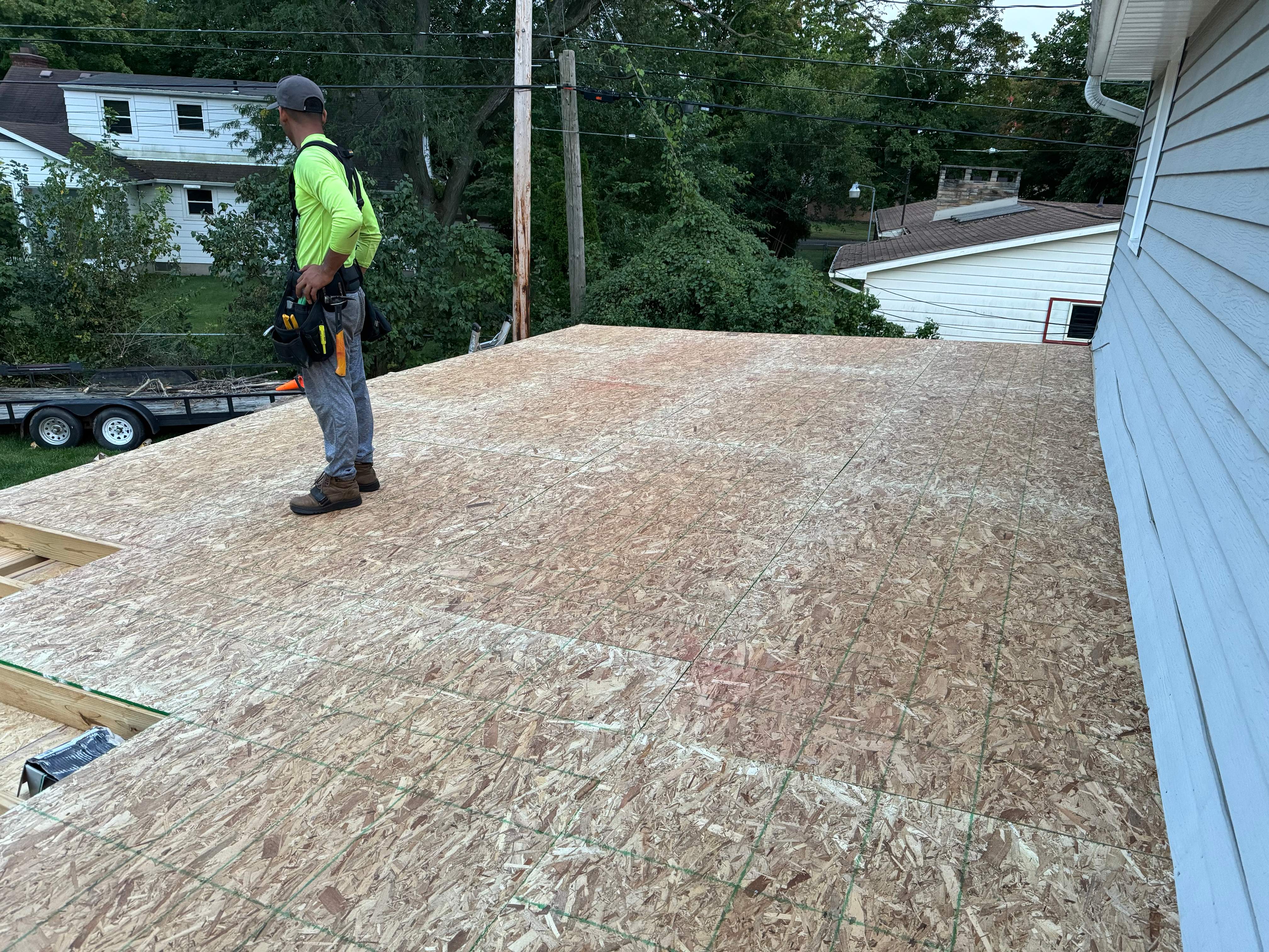 Residential Flat Roof using EPDM by GRACCO