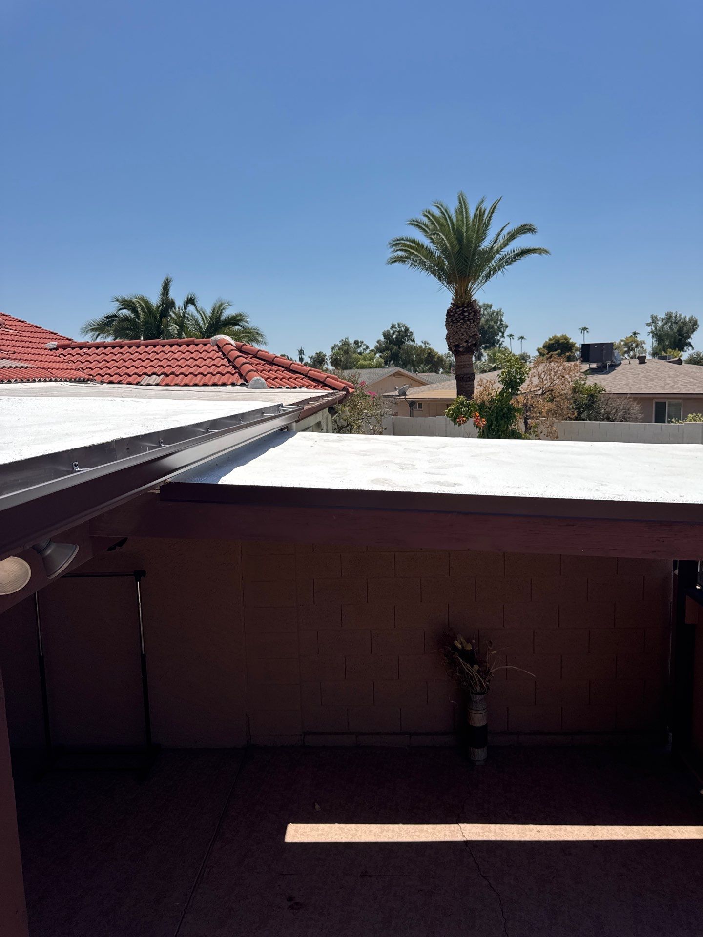 Residential Roof Install using Flat Roofing in Mesa by Weather-Tite Roofing