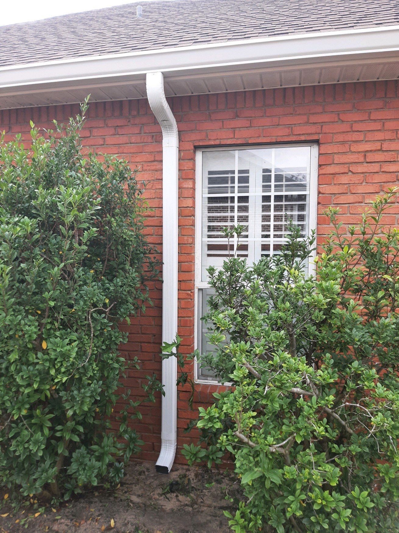 Gutter Installation using K-Style Seamless Gutters by Gutter Professors