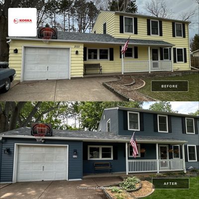 Siding replacement. Isanti Mn