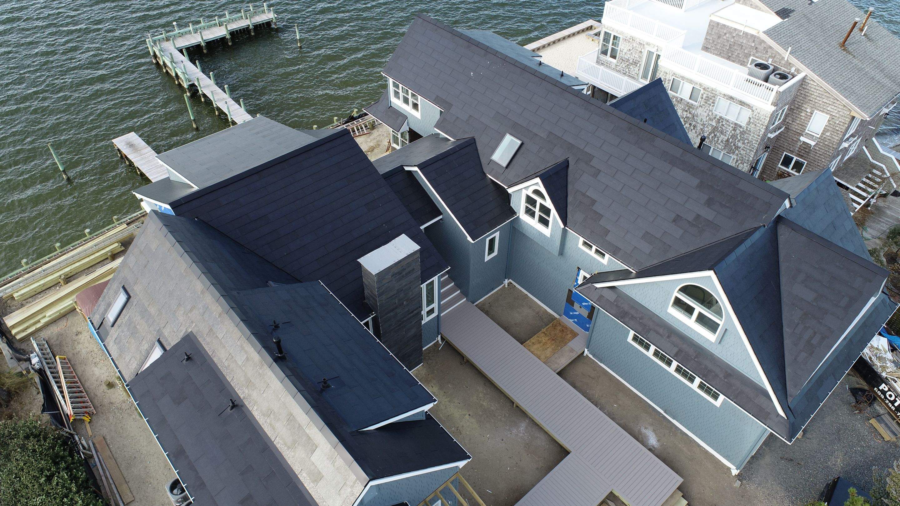 Tesla Solar Roof Long Beach Island New Jersey by American Home Contractors
