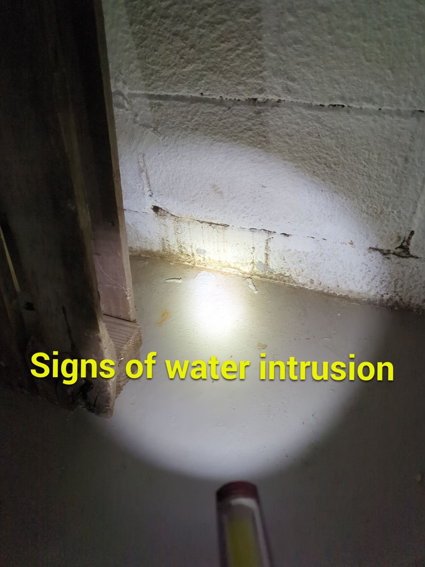 Bowing Wall using Fortress Invisibeams  by ACE Waterproofing & Basement Solutions