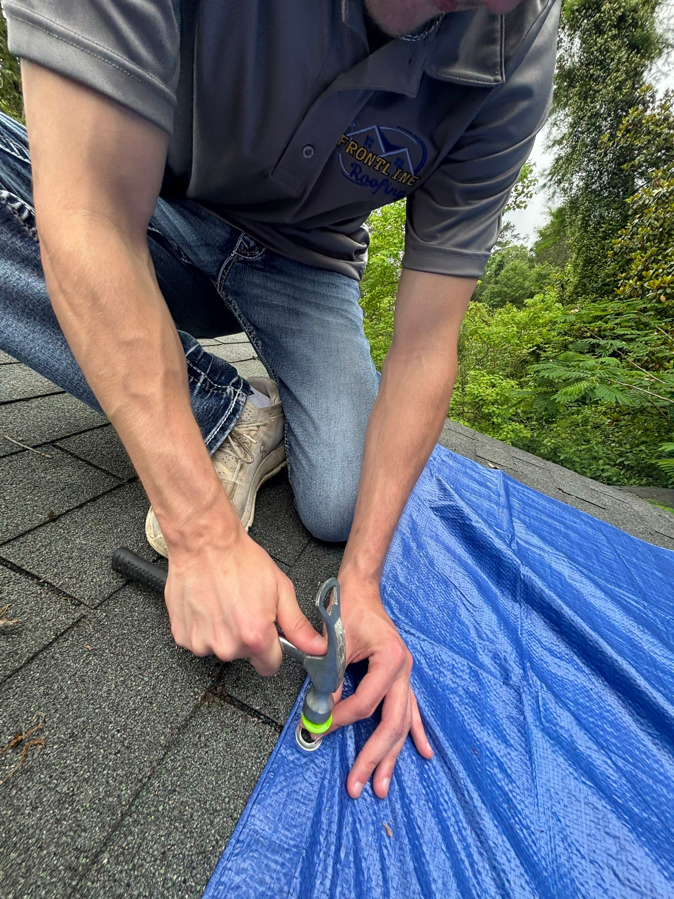 The Tiny Hammer Job — Carriere, MS Storm Response & Full Roof Replacement by Frontline Roofing
