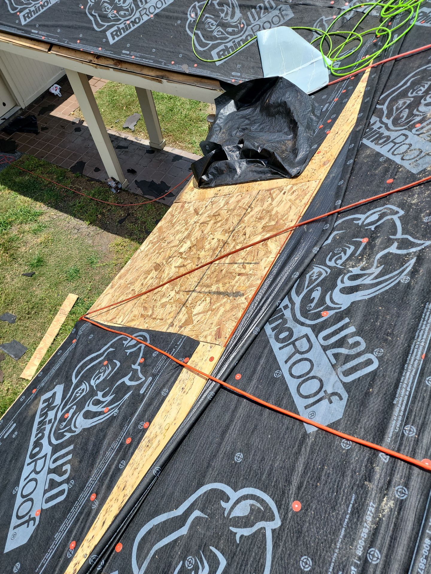 Residential Roofing Installation using Owen's Corning Duration (Lifetime) Shingles by Roof Repair Company