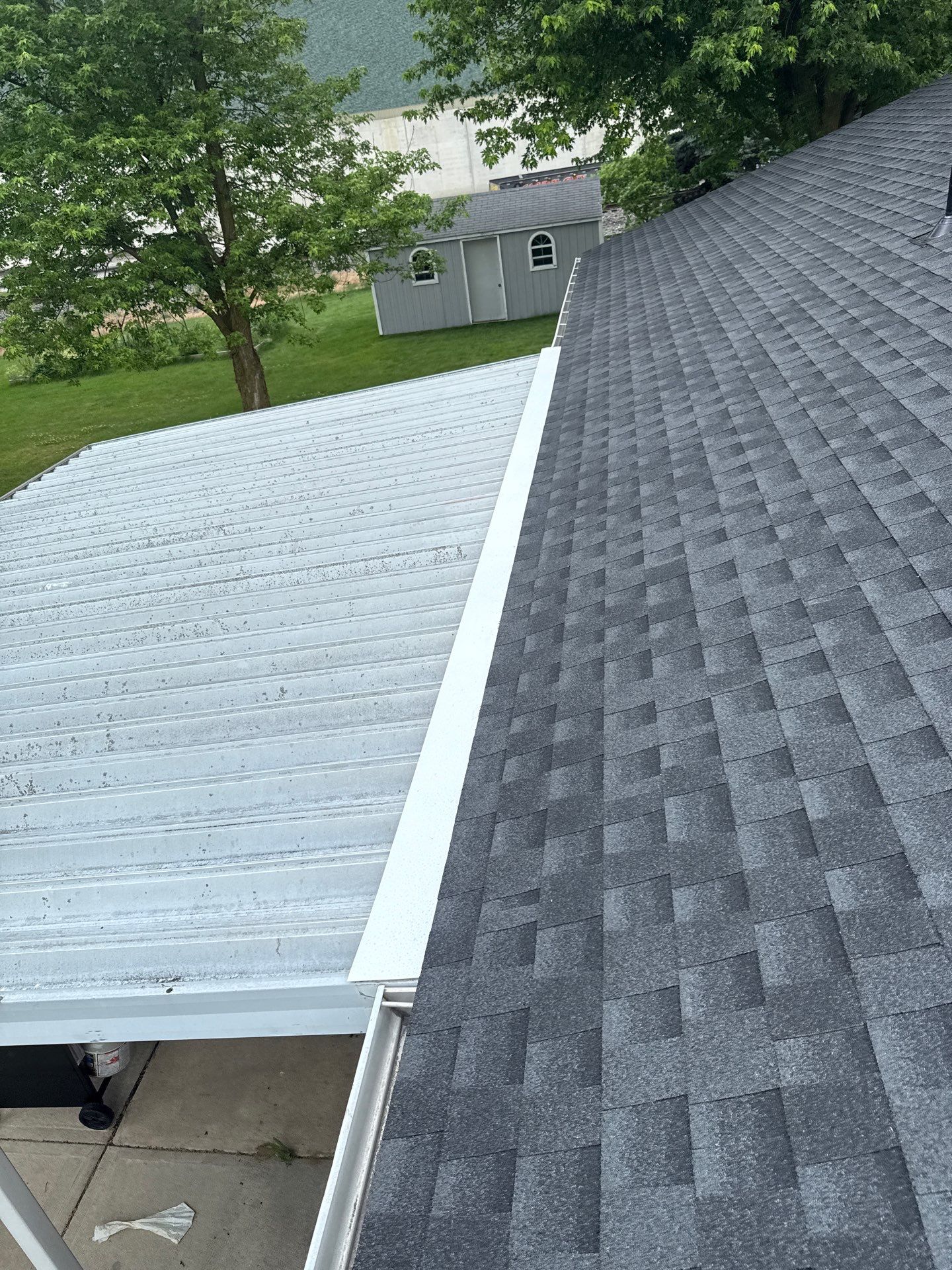 Residential Roofing Installation using GAF Timberline HDZ Charcoal by Nitro Roofing and Construction