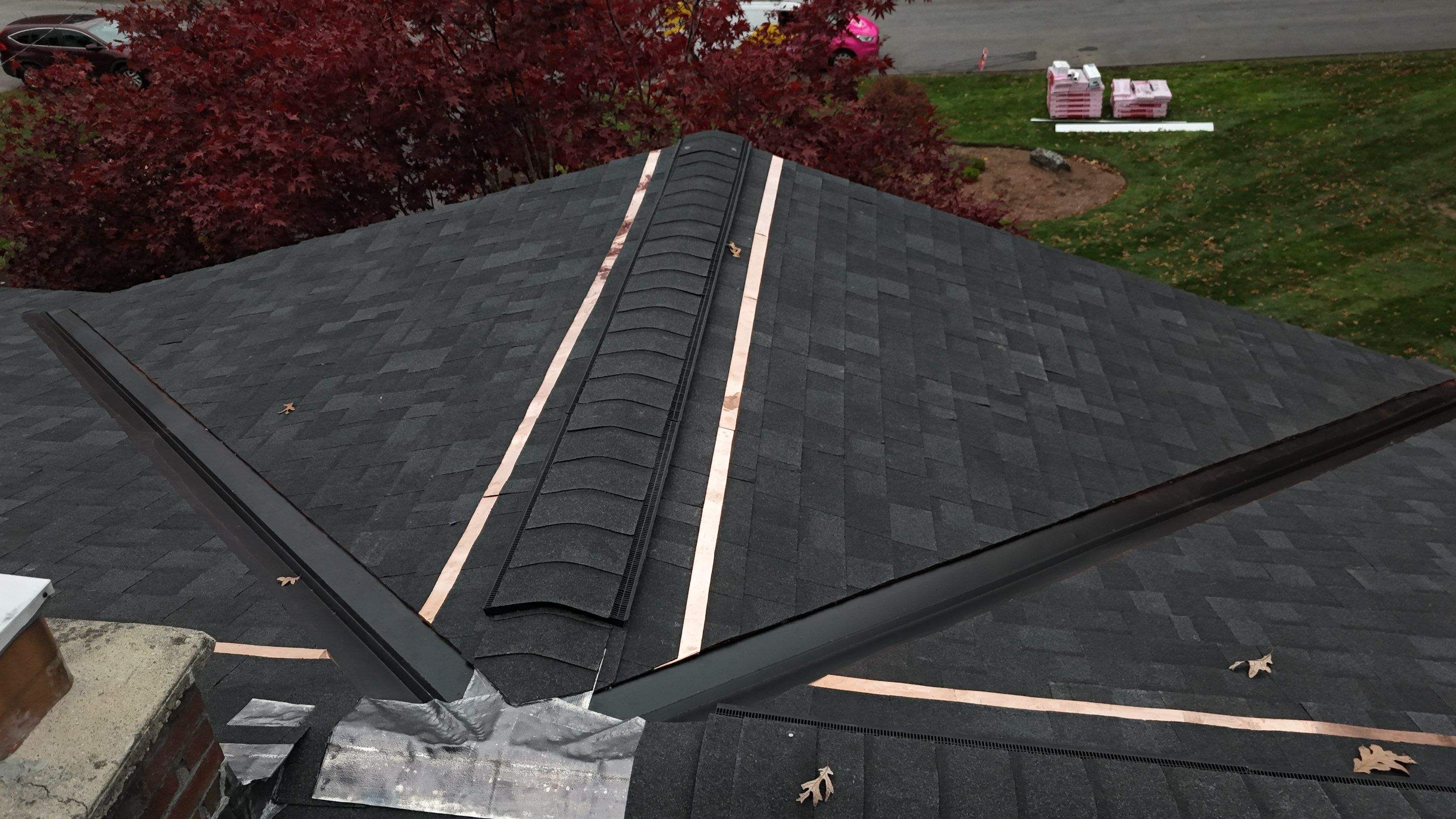 Chelmsford Complete Roof Replacement in Onyx Black with Balanced Ventilation by Mighty Dog Roofing of Greater Middlesex County