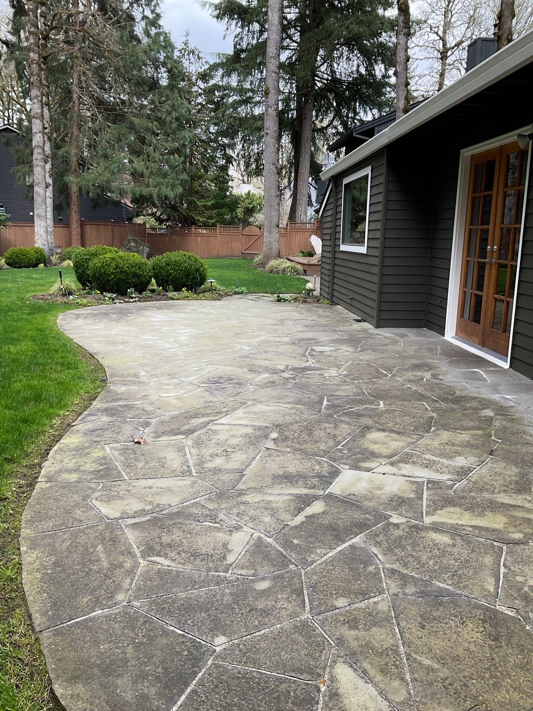 Roof Treatment and Driveway Wash Using Biocide by Willamette Outdoor Wash LLC