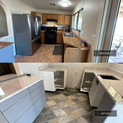 Kitchen Remodel using Ikea Cabinets