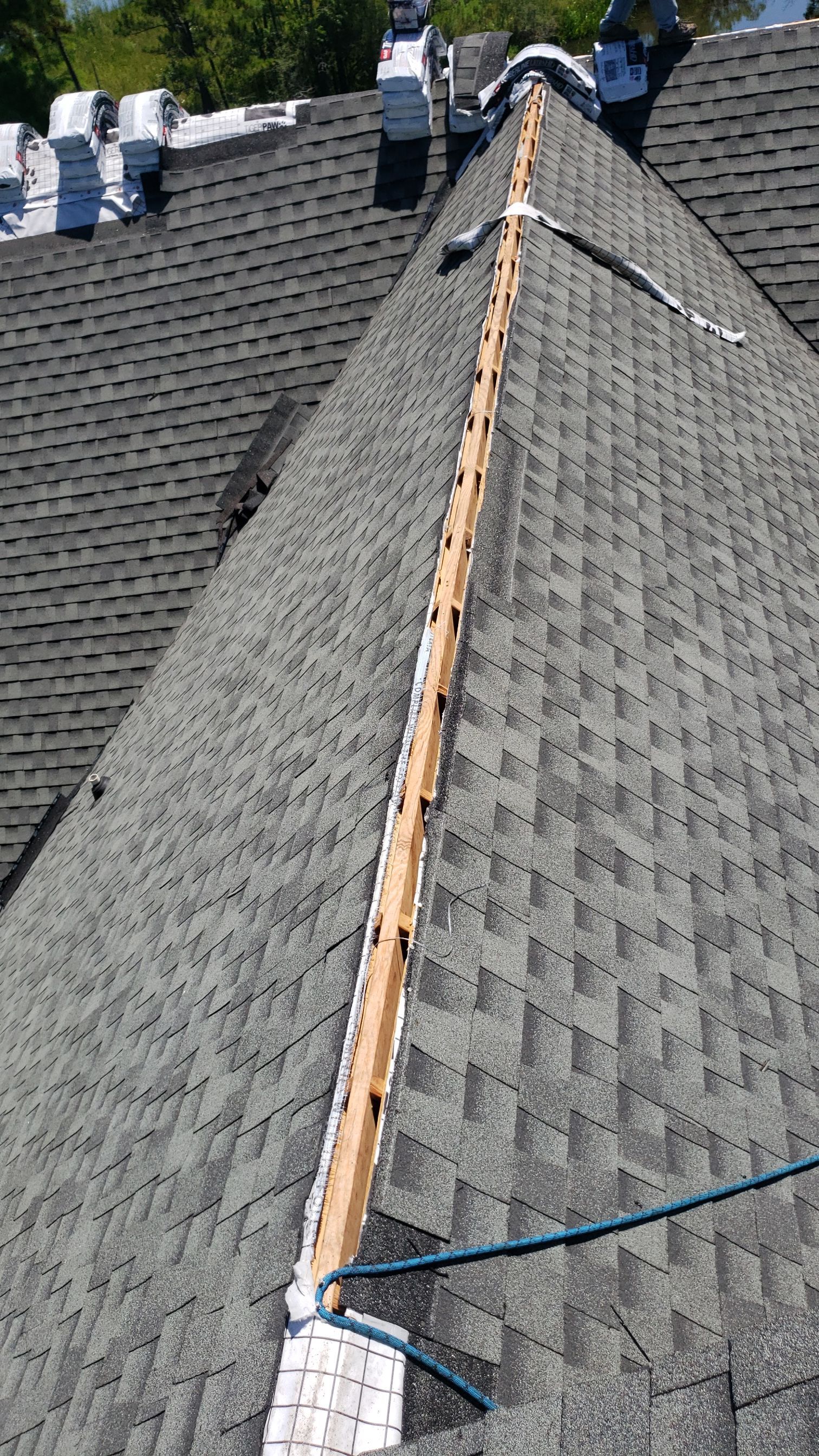 Residential Roofing Installation using Roof Replacement by American Roofing & Construction LLC