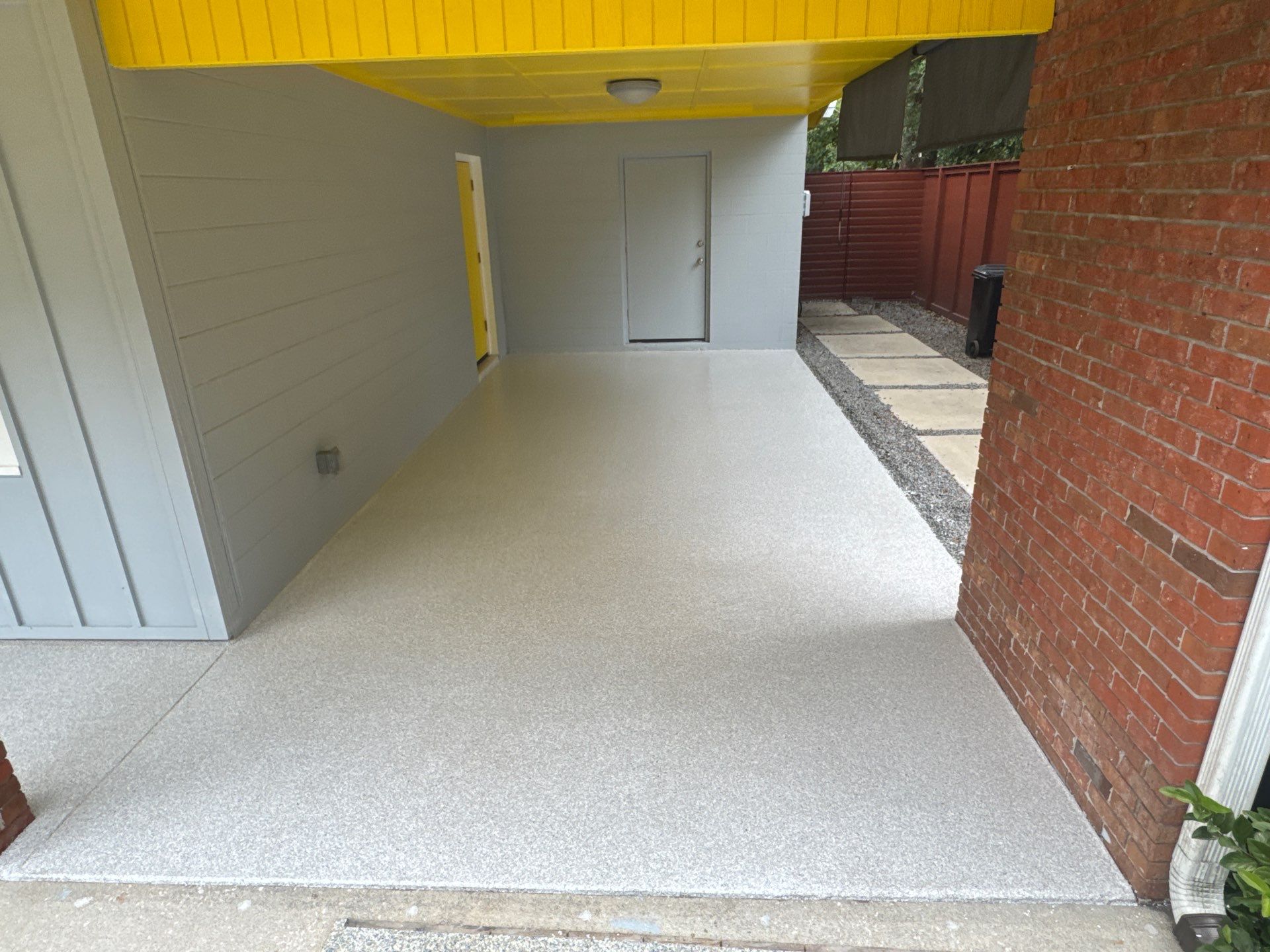 Carport and Front Porch Project in Gainesville, FL in Mount Everest by Cross Creek Concrete Coatings