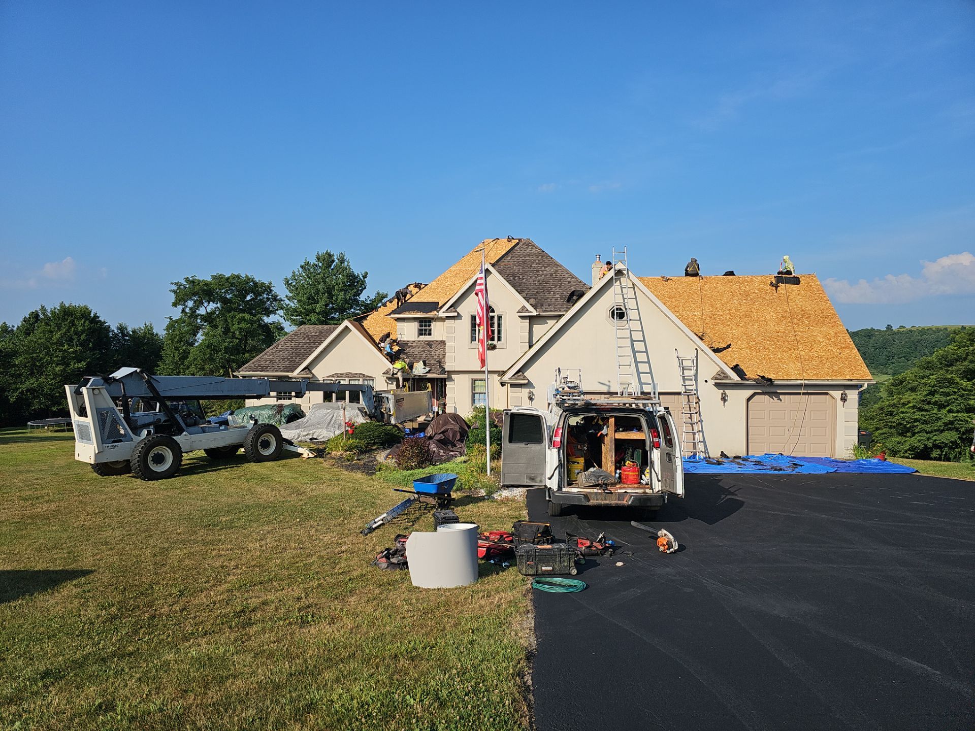 Project in Clearfield by 768 ROOF, LLC.