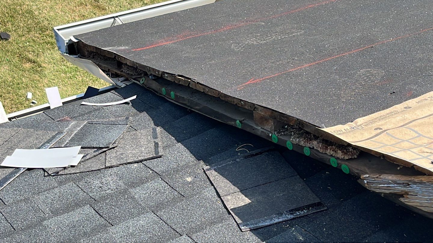 Residential Roofing Installation using GAF Timberline HDZ Charcoal by Nitro Roofing and Construction
