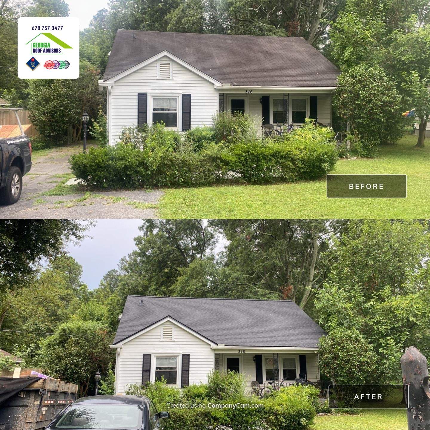 21 Years Later, Roof Transformation by Georgia Roof Advisors