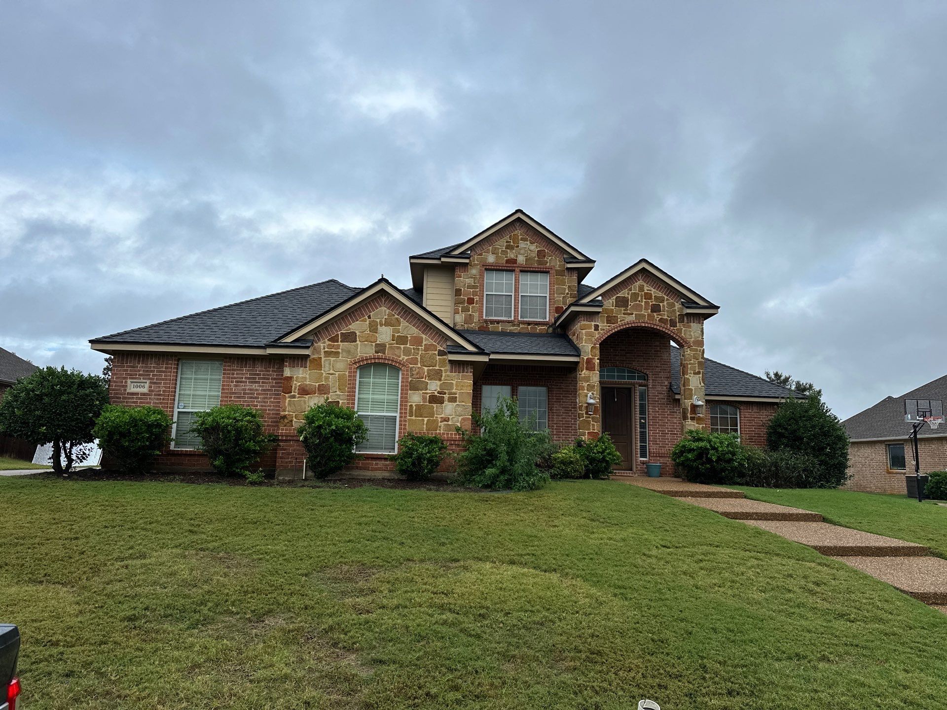Full Roof Replacement in Mansfield Texas - GAF MasterElite Golden Pledge 25 year Warranty by First United Roofing & Construction