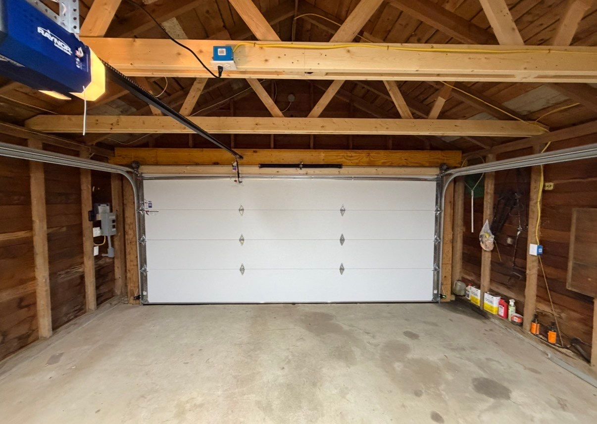 Door Installation using Raynor Encore Garage Door by Keene Door
