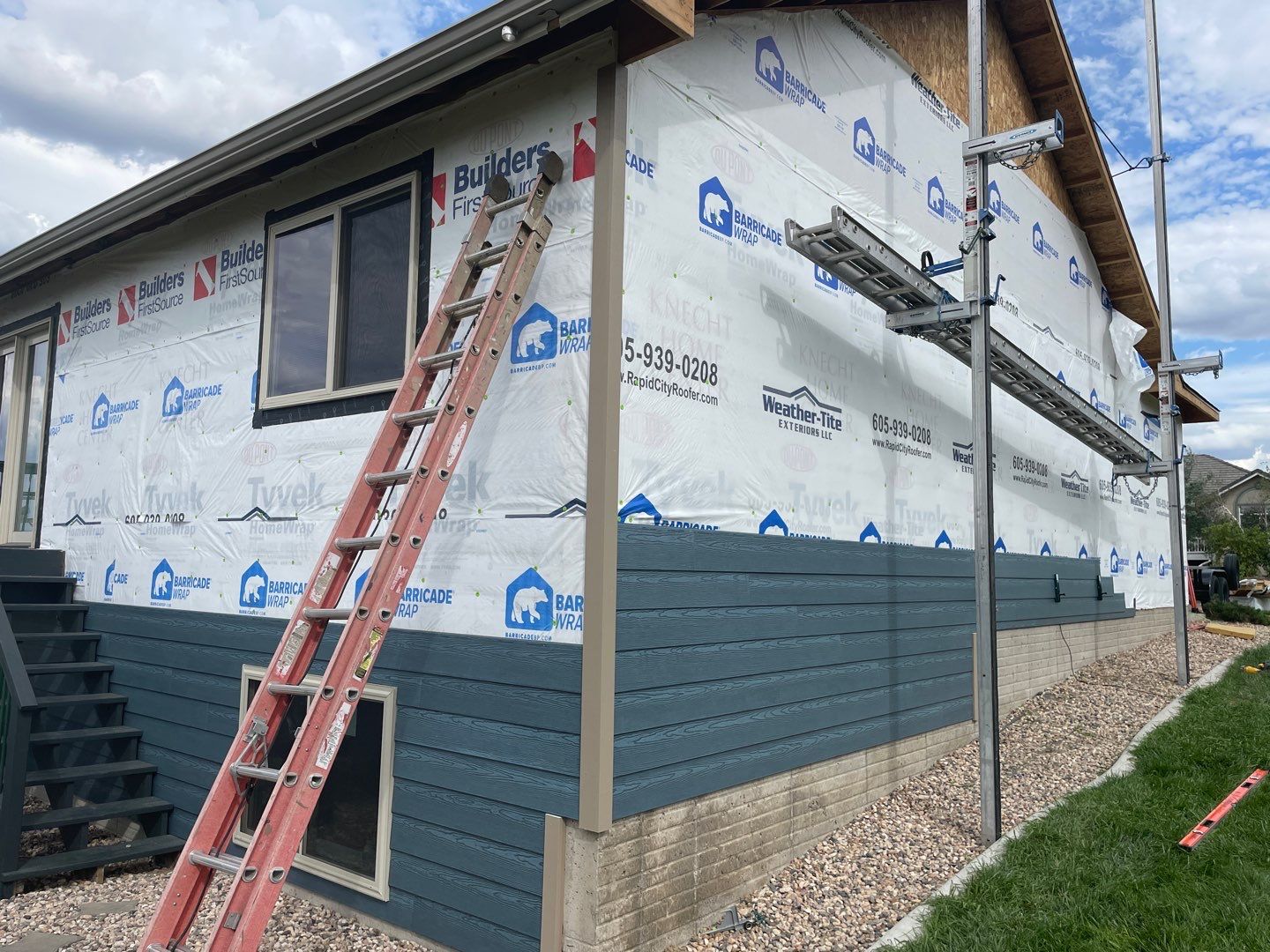 Siding Installation using LP SmartSide by Weather-Tite Exteriors LLC