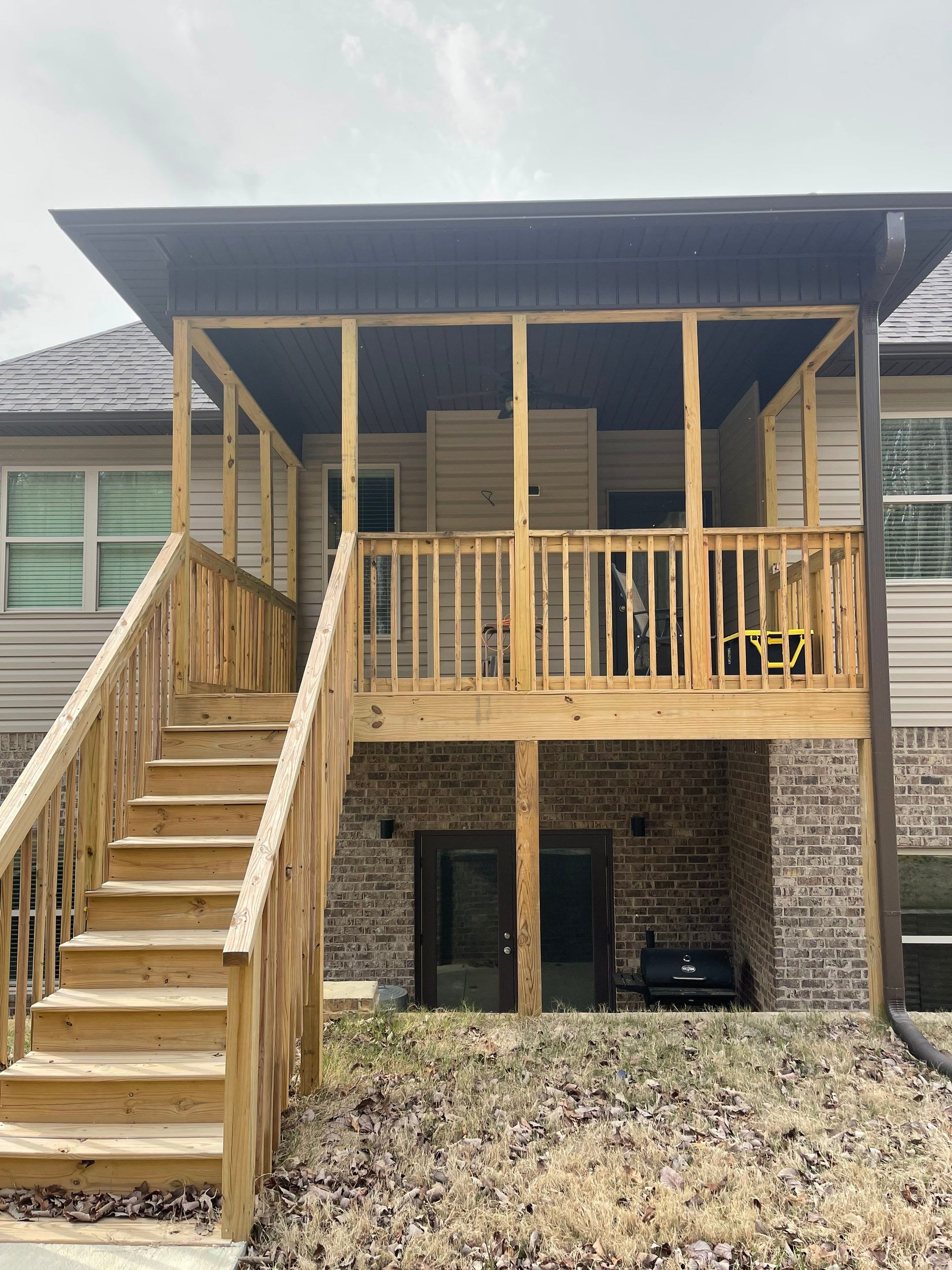 Silver Lakes Screened Porch by Pillar and Pine