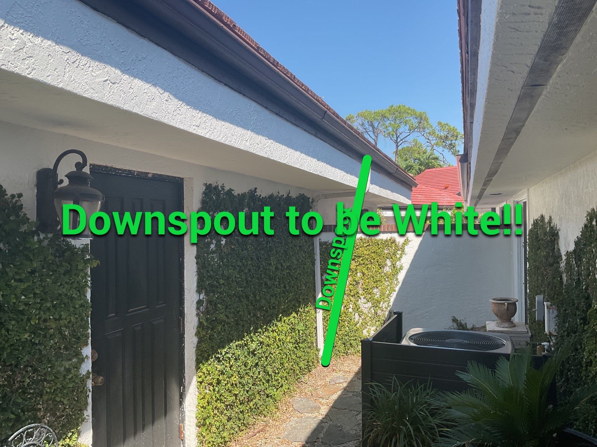 Brown Seamless Gutters using Royal Brown in Fort Myers FL by Gutter Professors