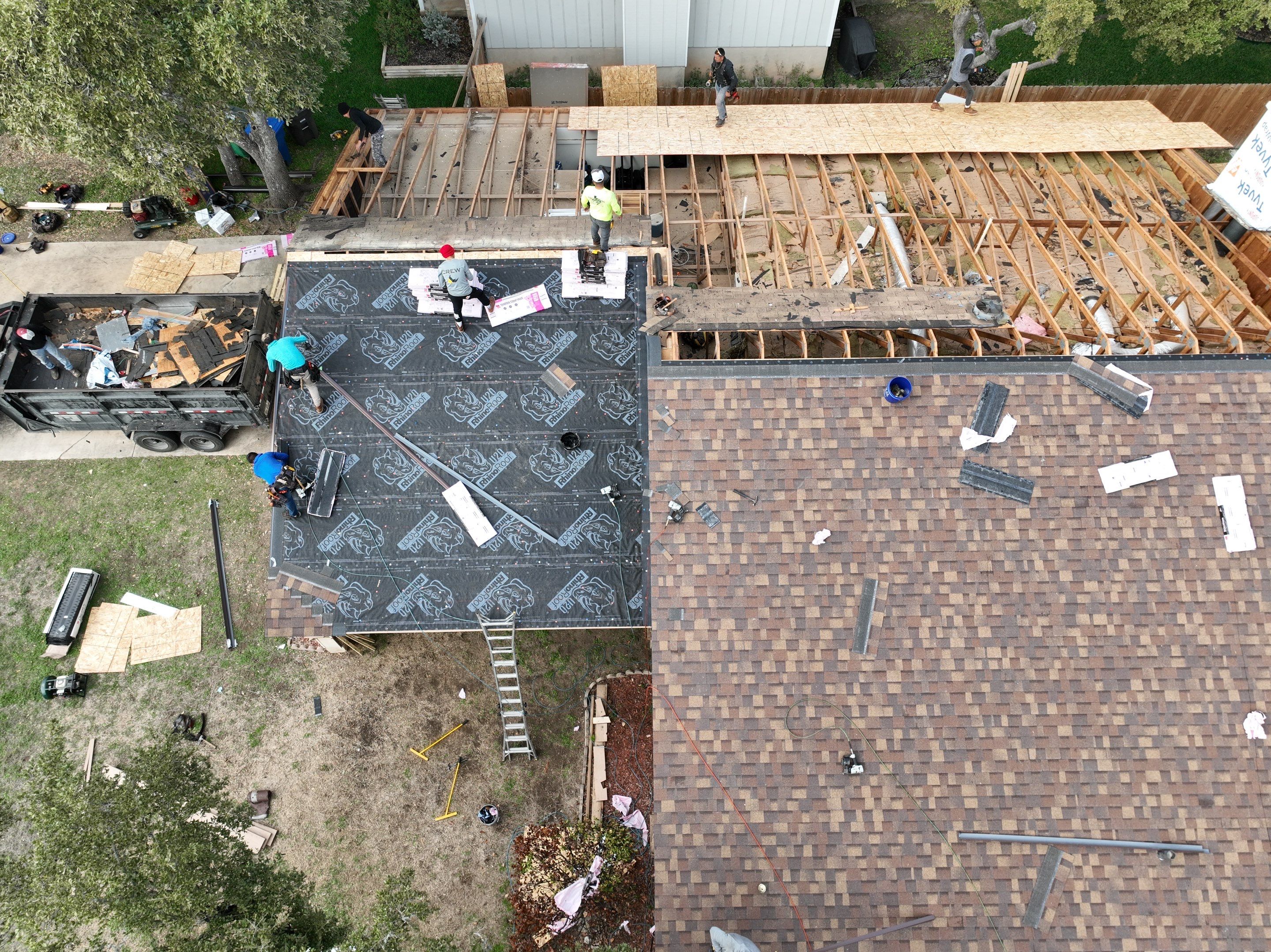 Residential Roof Replacement using Owens Corning Duration Designer 30 Year Laminate Shingle  by Premier Roofing and Contracting