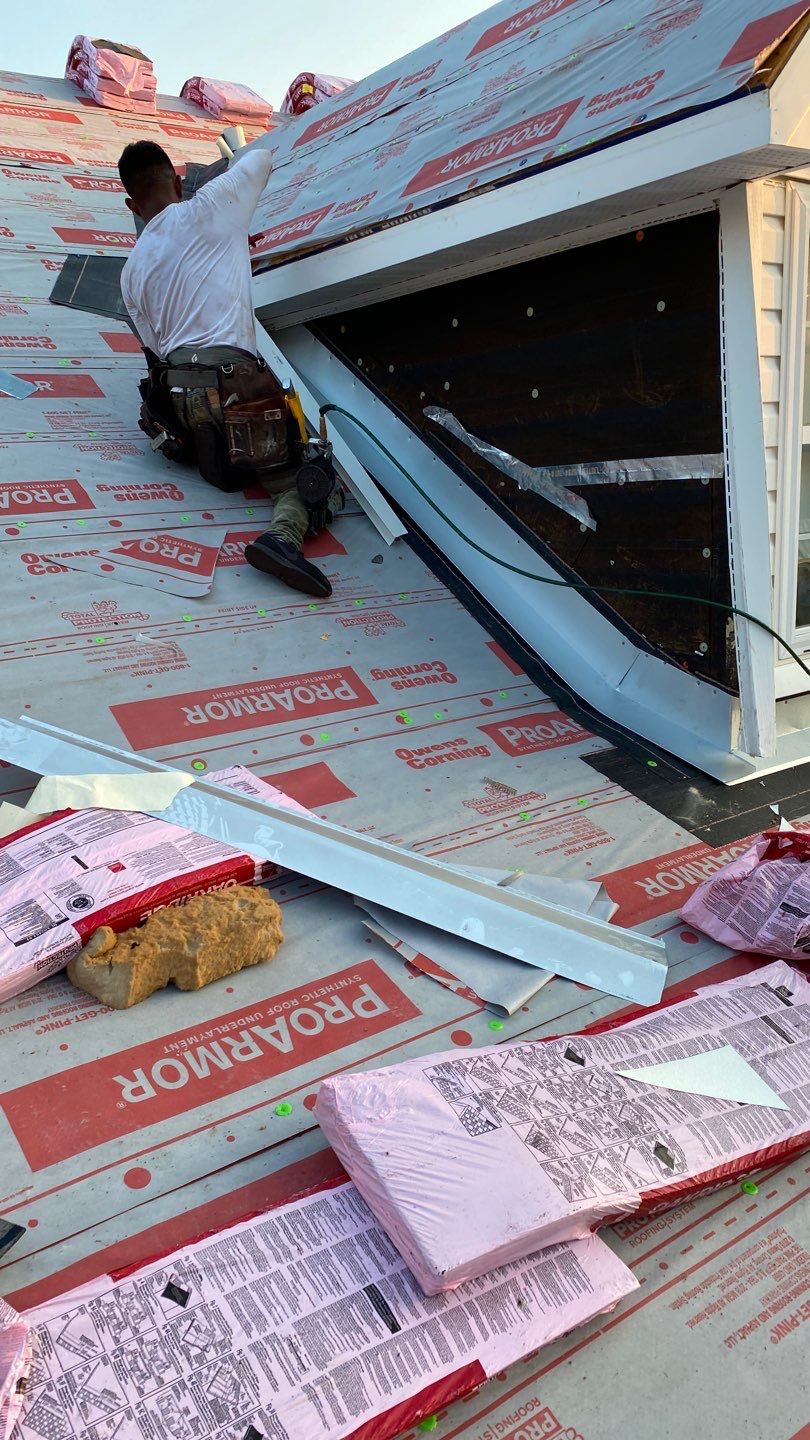 Residential Roofing Repair using Roof Replacement by American Roofing & Construction LLC